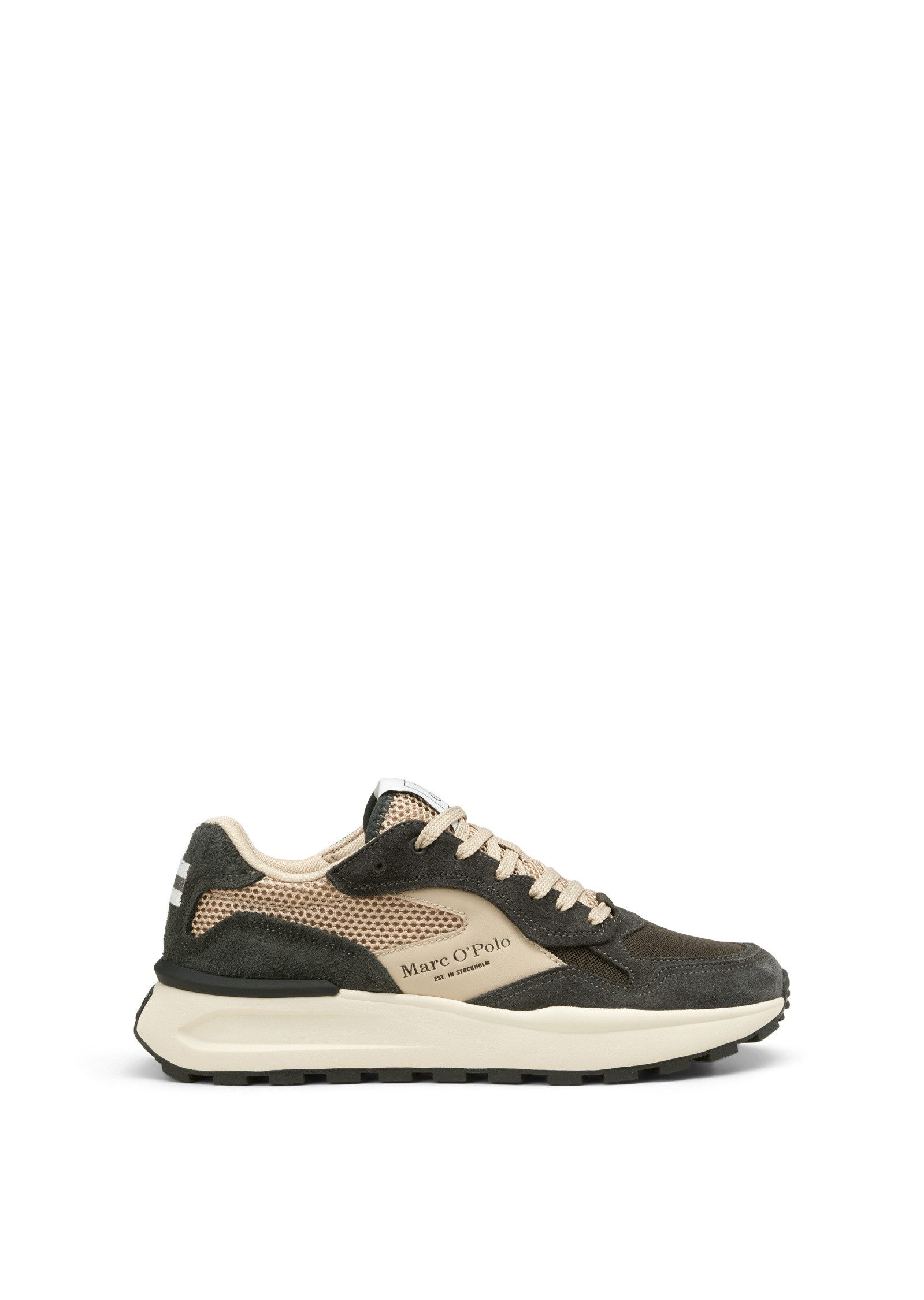 Marc O'Polo aus hochwertigem Material-Mix Sneaker günstig online kaufen