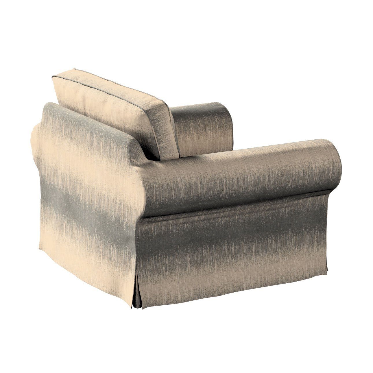 Sofahusse Ektorp Sessel, grau-beige Dekoria Living