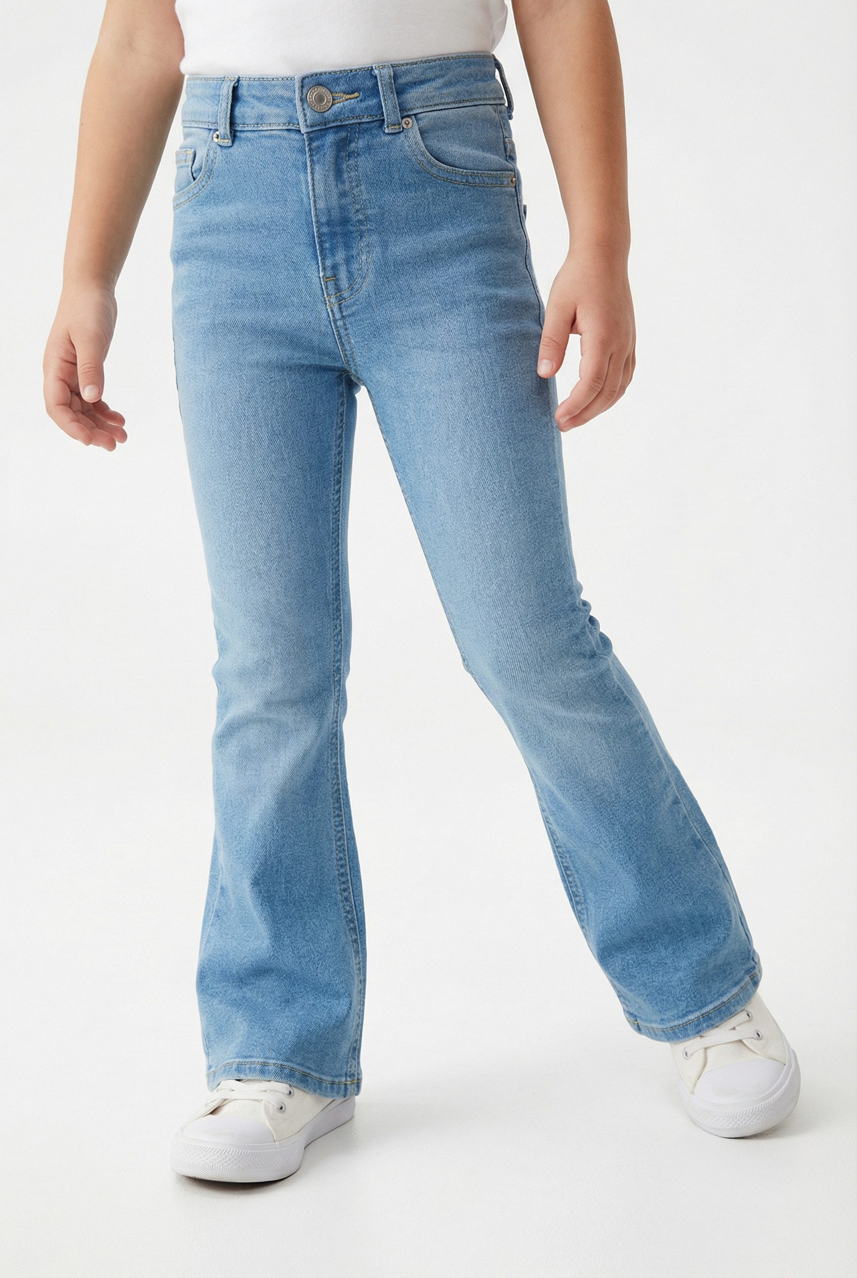 KIDS ONLY Bootcut-Jeans KOGLAOLA HW FLARED DNM BOX (1-tlg)