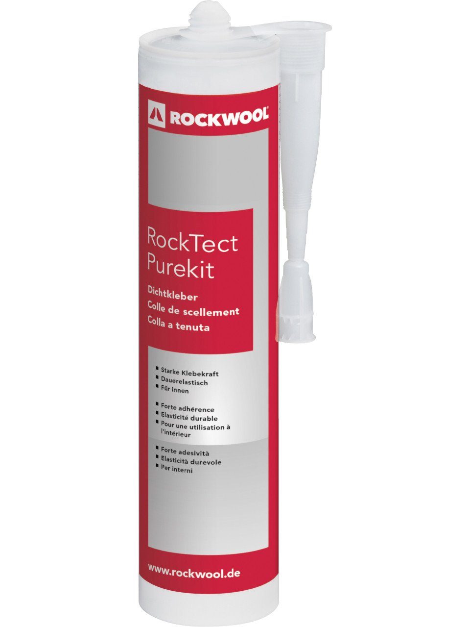 Rockwool Mineral Dämmstoffdübel Rockwool Dichtkleber RockTect Purekit 310 ml