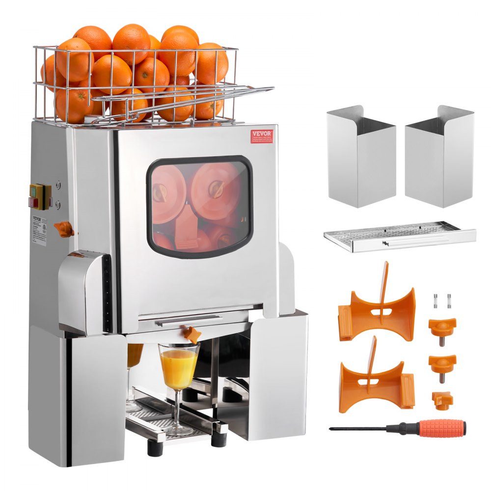 ich-zapfe Zitruspresse Saftpresse, Zitruspresse, Orangenpresse - Edelstahl, Kommerziell, 49,5 x 32,0 x 78,0 cm