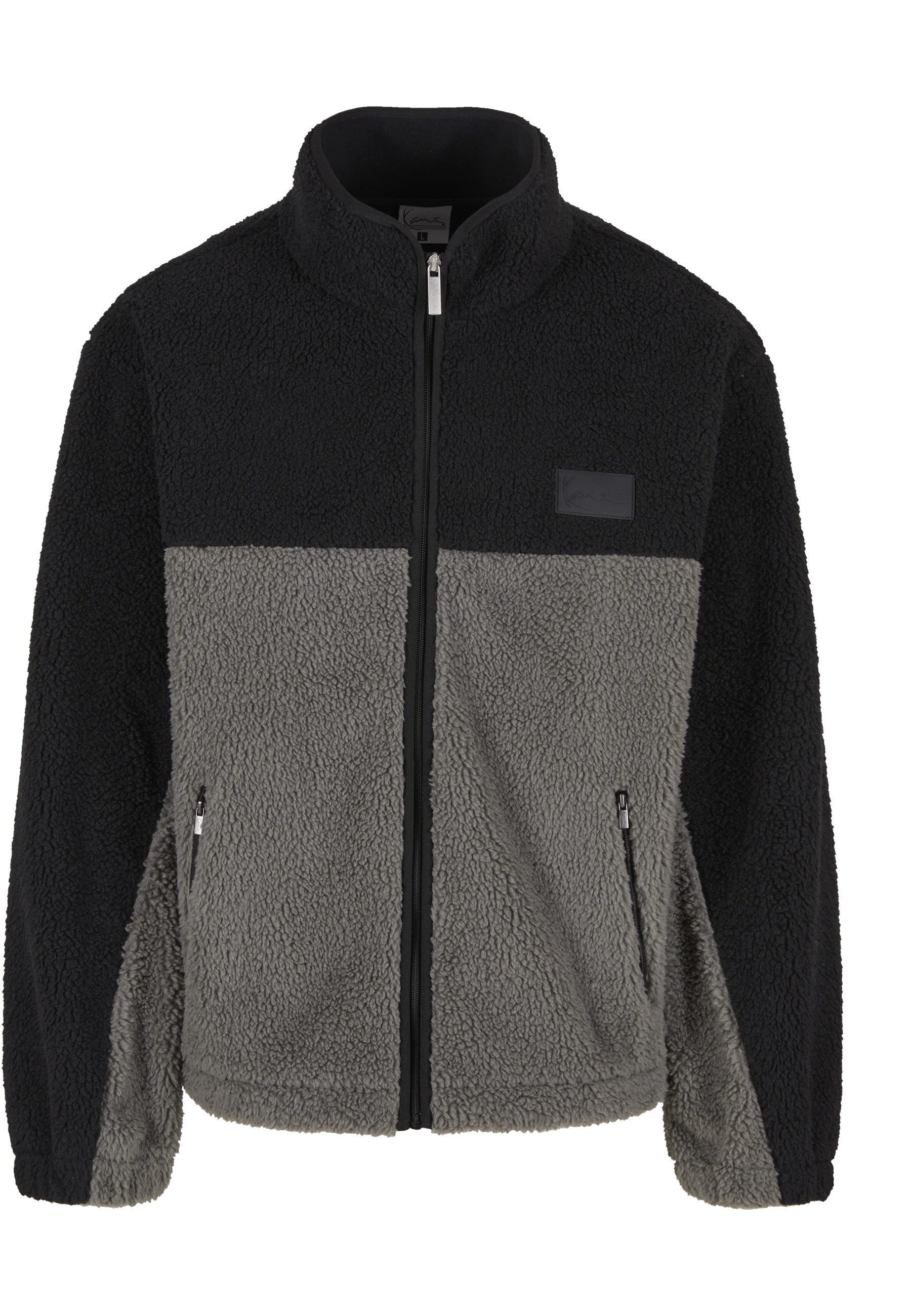 Karl Kani Winterjacke Karl Kani Signature Rubber Patch Teddy Zip Jacket (1-St)