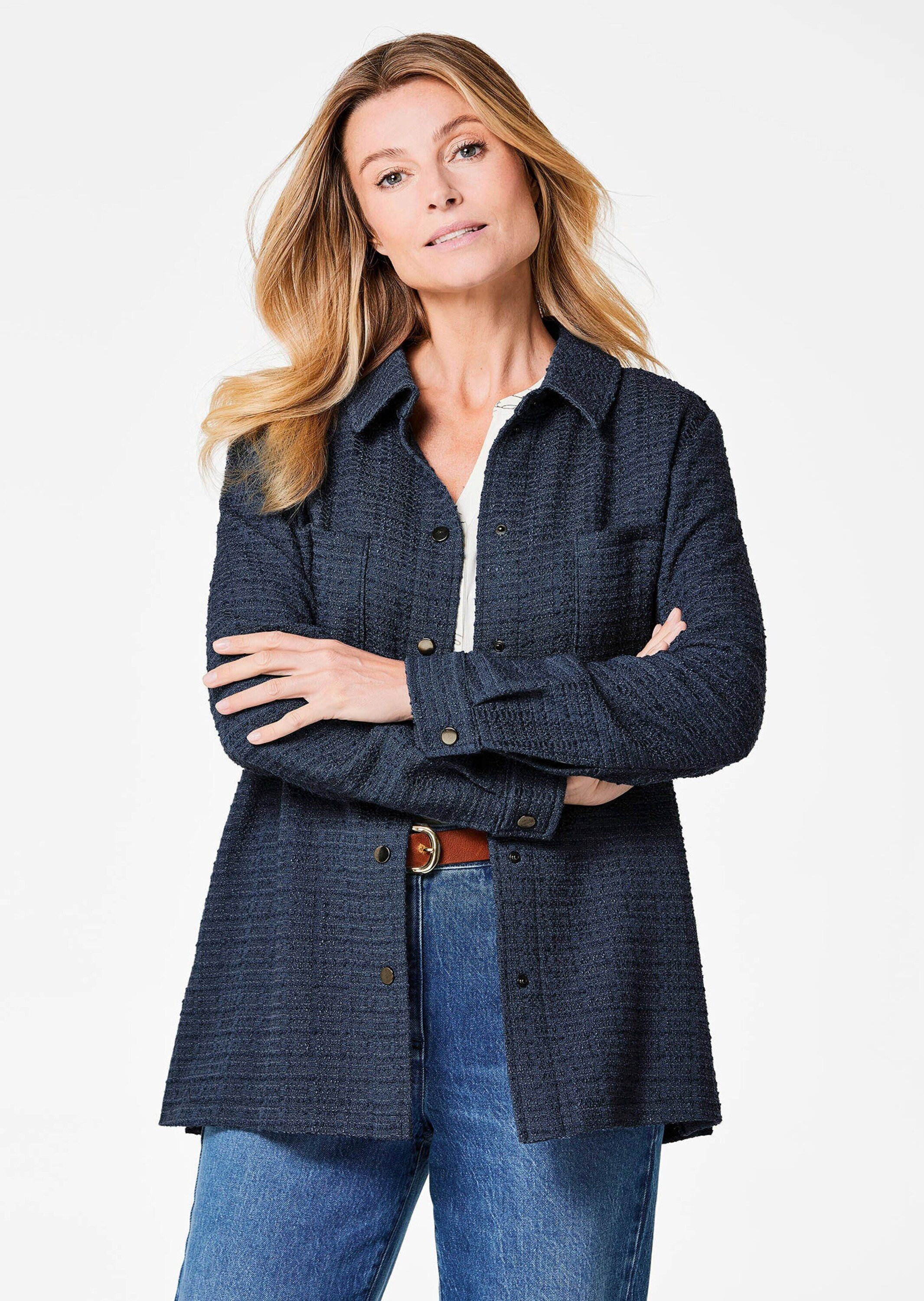 GOLDNER Hemdbluse Kurzgröße: Hemdjacke