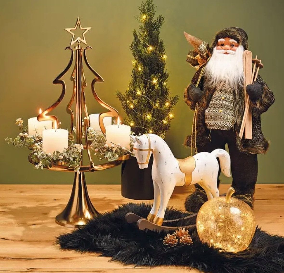 Seyila Home Dekofigur Dekorative Glas Apfel günstig online kaufen