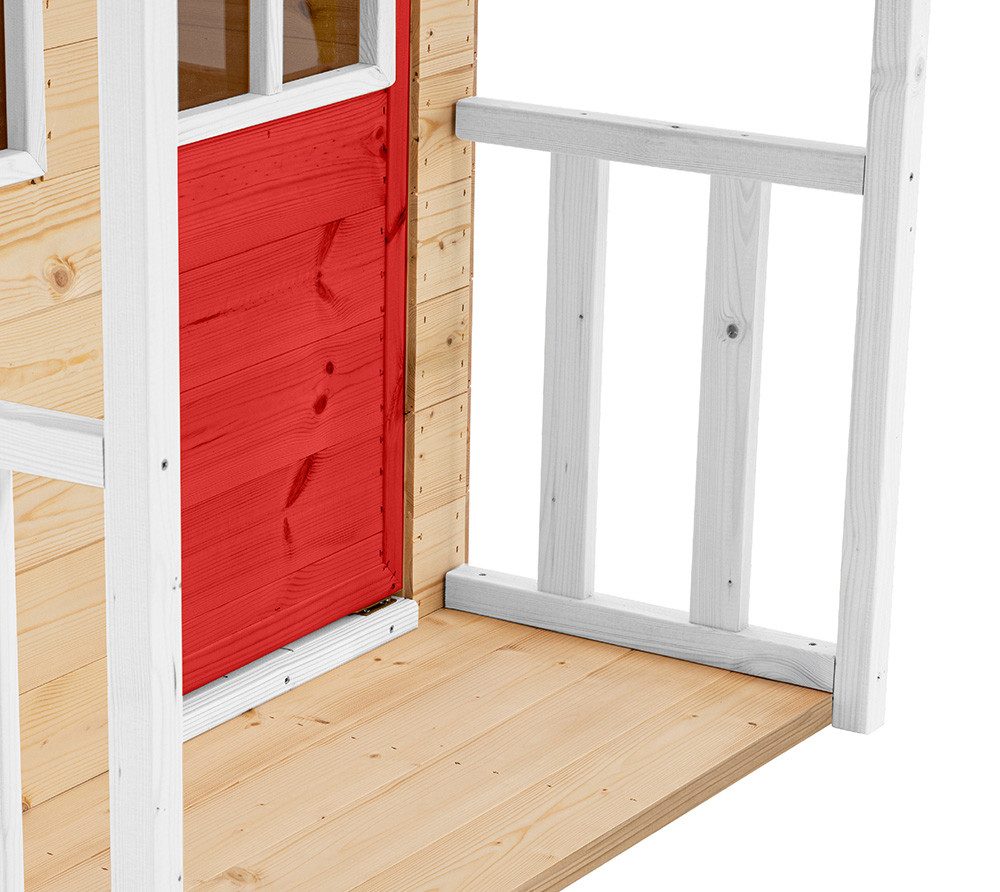 Zwerkules Spielhaus Lolla, Einfach zusammengebaut, Altersempfehlung ab 18 M., LxBxH 135x120x139cm