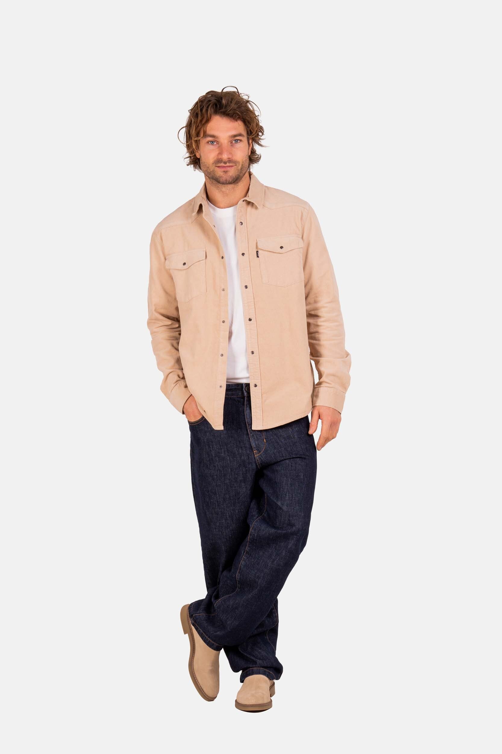 REELL Langarmhemd Western Cord