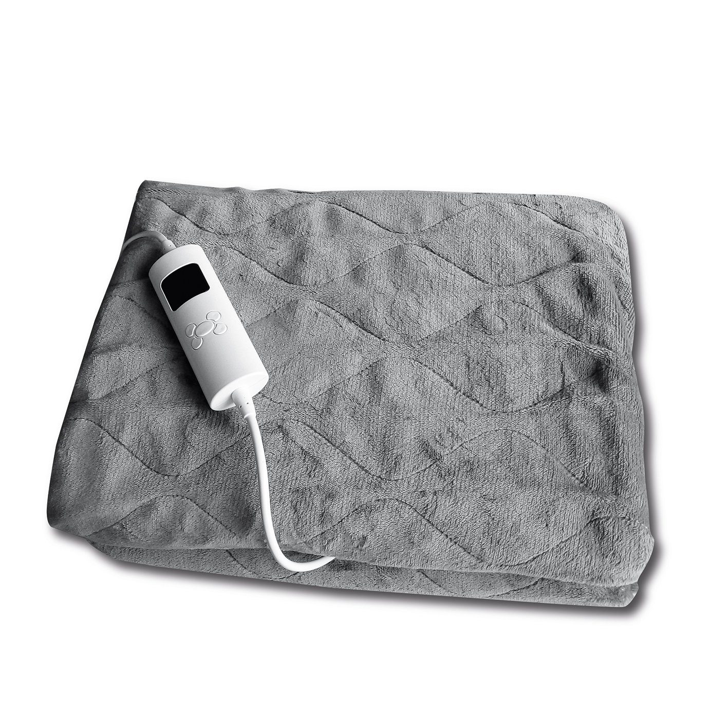 MAXXMEE Heizdecke Wärmedecke XXL - inkl. Abschaltautomatik, 180 x 130 cm in grau