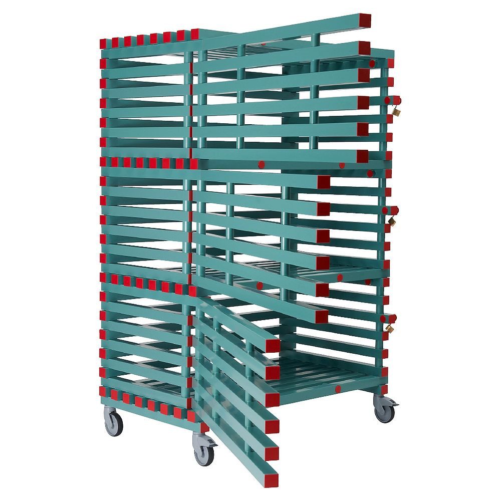 REA Organizer Transportwagen XL, Wasserdicht und rostet nicht