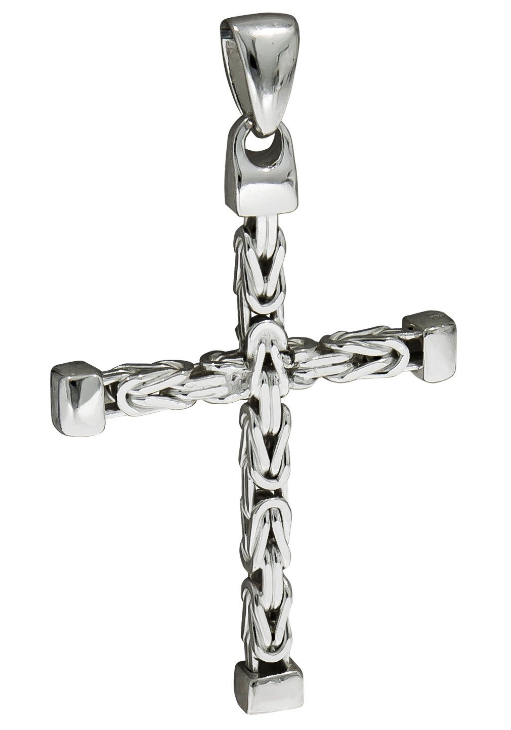 Firetti Kettenanhänger Schmuck Geschenk Silber 925 Halsschmuck Anhänger Kreuz, Made in Germany