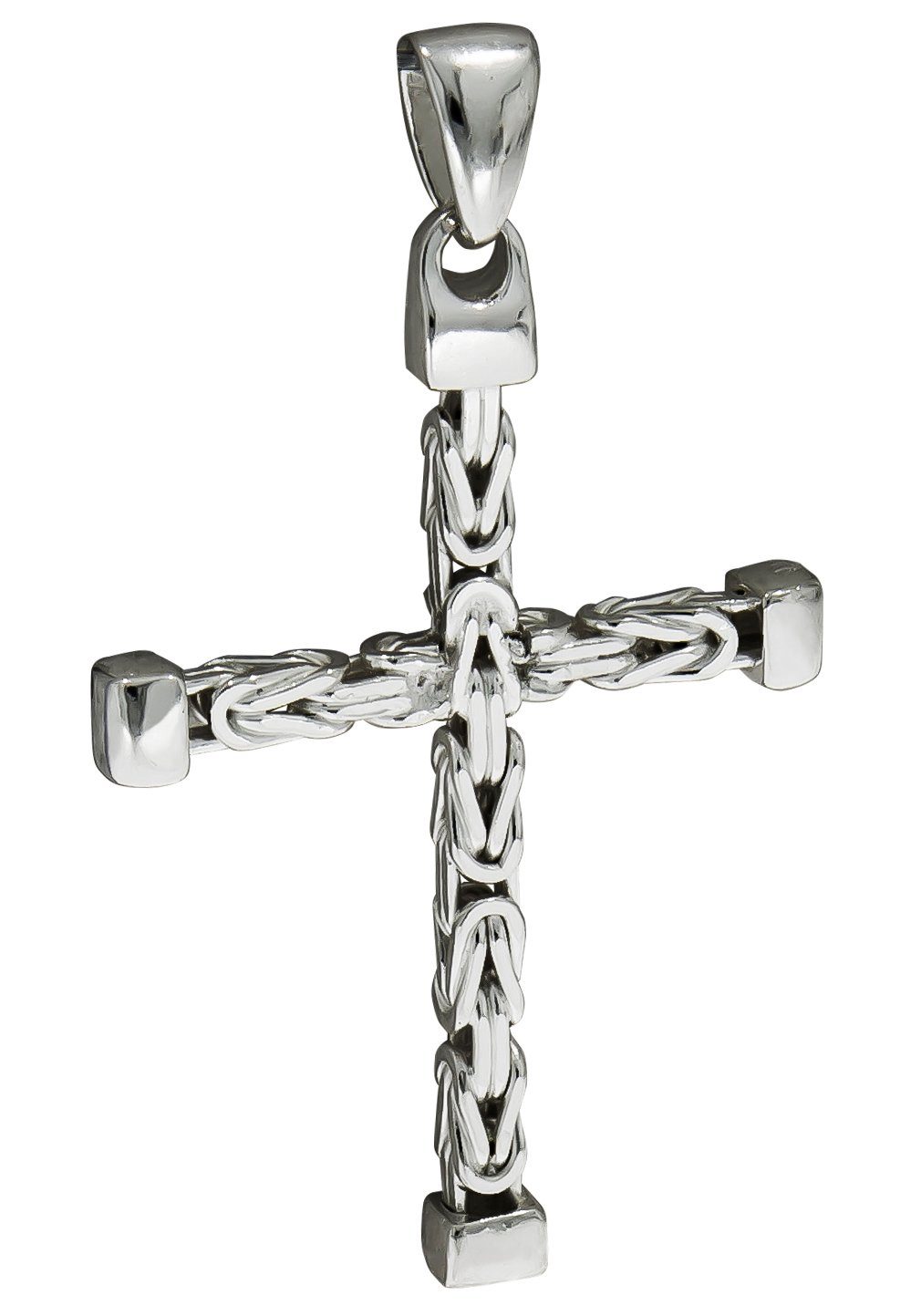 Firetti Kettenanhänger Schmuck Geschenk Silber 925 Halsschmuck Anhänger Kreuz, zu Hoodie, Shirt, Jeans, Sneaker! Anlass Geburtstag Weihnachten