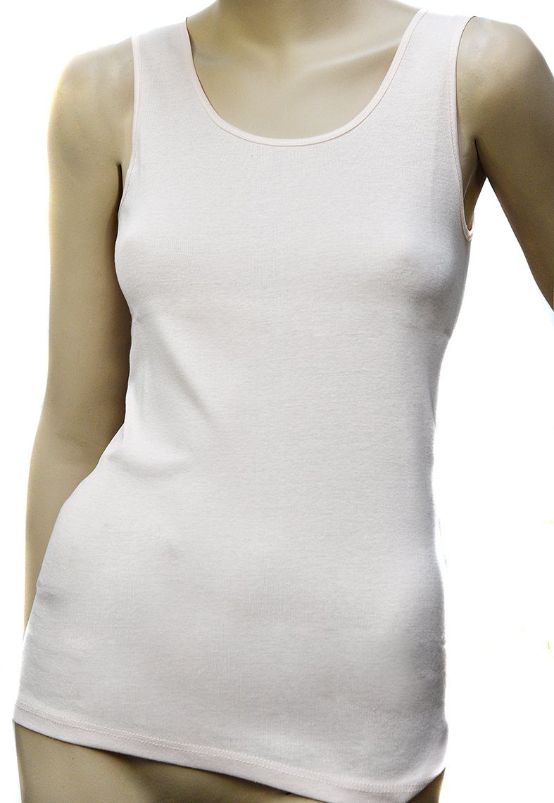 Toker Collection® Unterhemd »Damen Achselhemd mit Satinkante 2 Stück«, aus  reiner Baumwolle online kaufen | OTTO