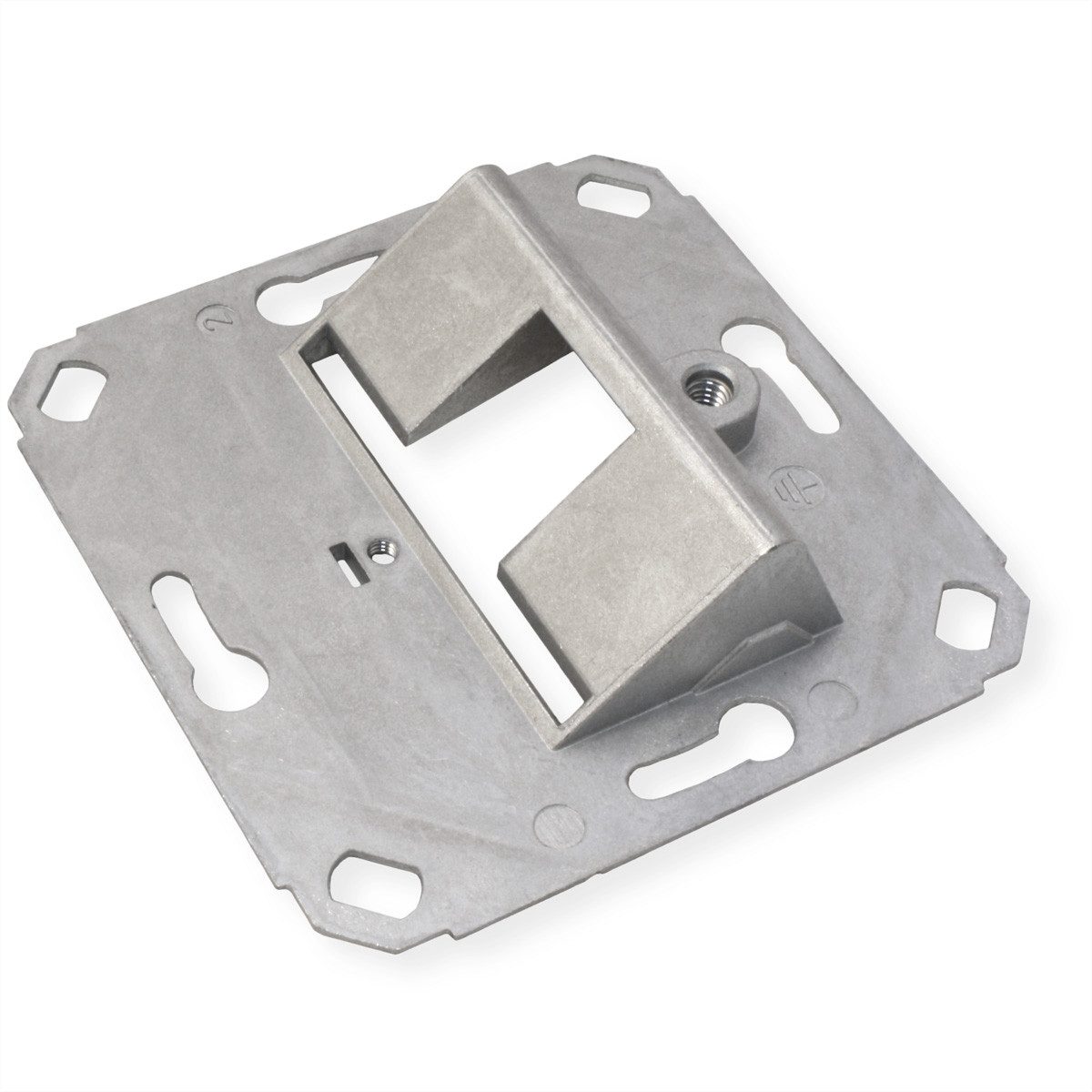 Metz Connect Keystone Anschlussdose AP 1 Port unbestückt reinweiß Netzwerk-Panel