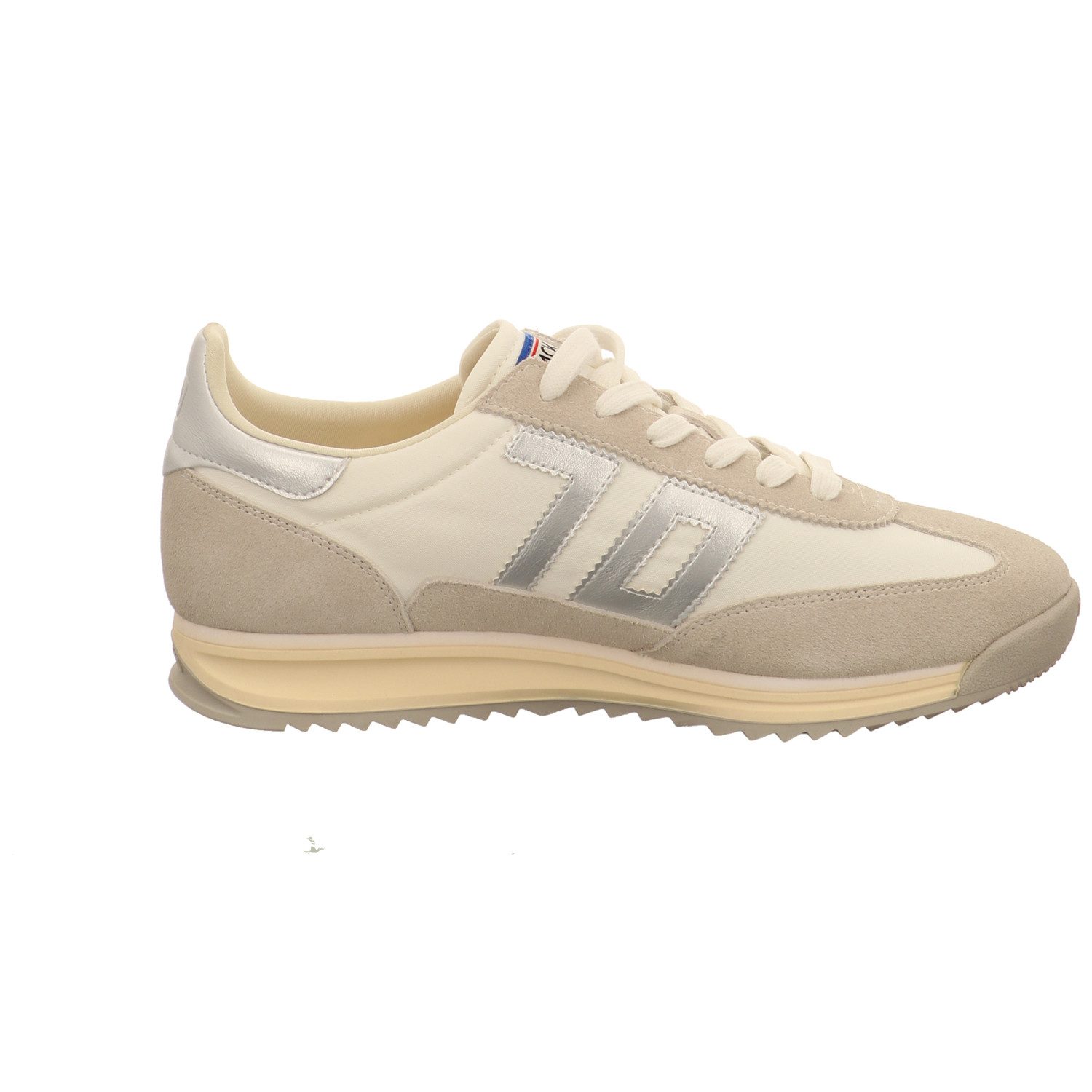 Back 70 metallic silver Schnürschuh