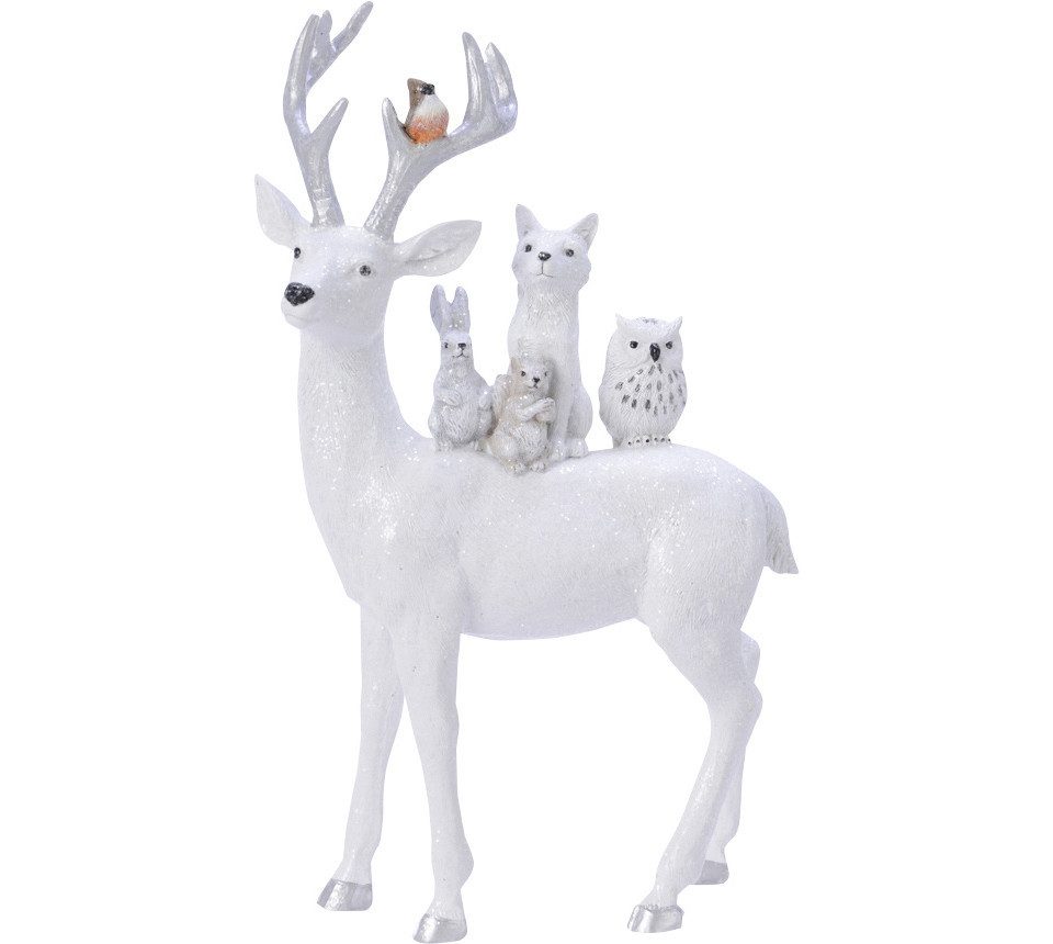 Kaemingk Weihnachtsfigur Kaemingk Hirsch Tiere auf günstig online kaufen