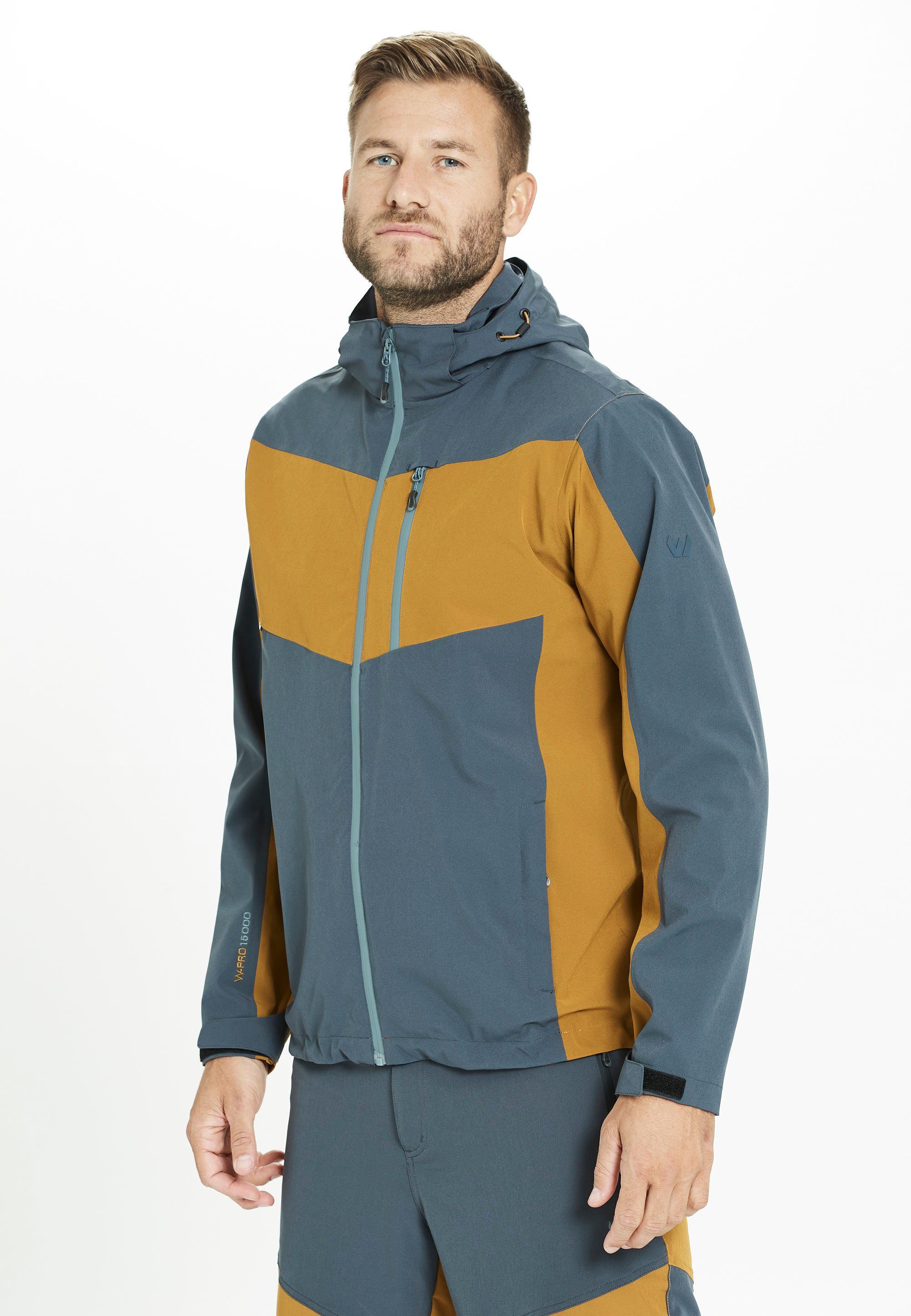 WHISTLER Outdoorjacke BRAM M mit verschweißten Nähten, Hochwertiges  Funktionsstretch aus Nylon und Elasthan