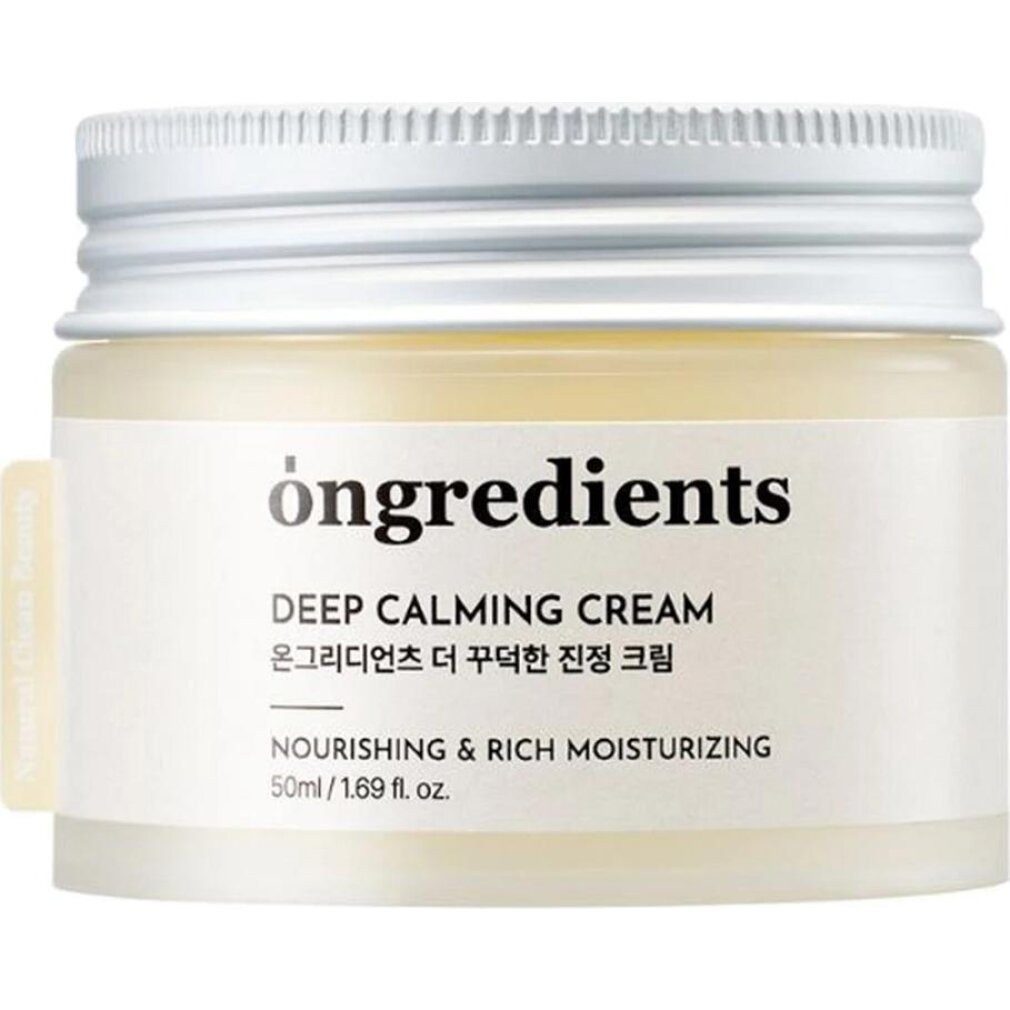 ONGREDIENTS Körperpflegemittel Deep Calming Cream Tiefenwirksame, regenerierende Creme