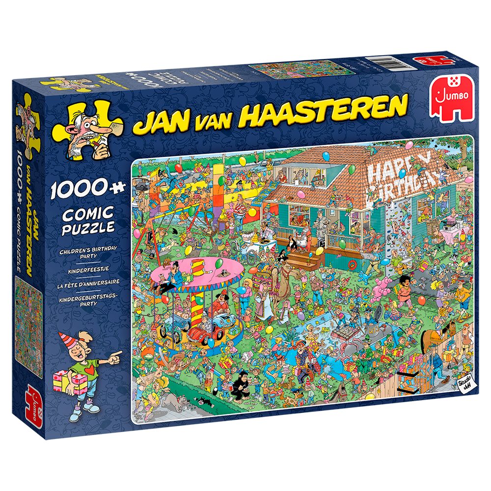 Jan van Haasteren Puzzle Jan van Haasteren Kindergeburtstagsparty 1000 Teil günstig online kaufen