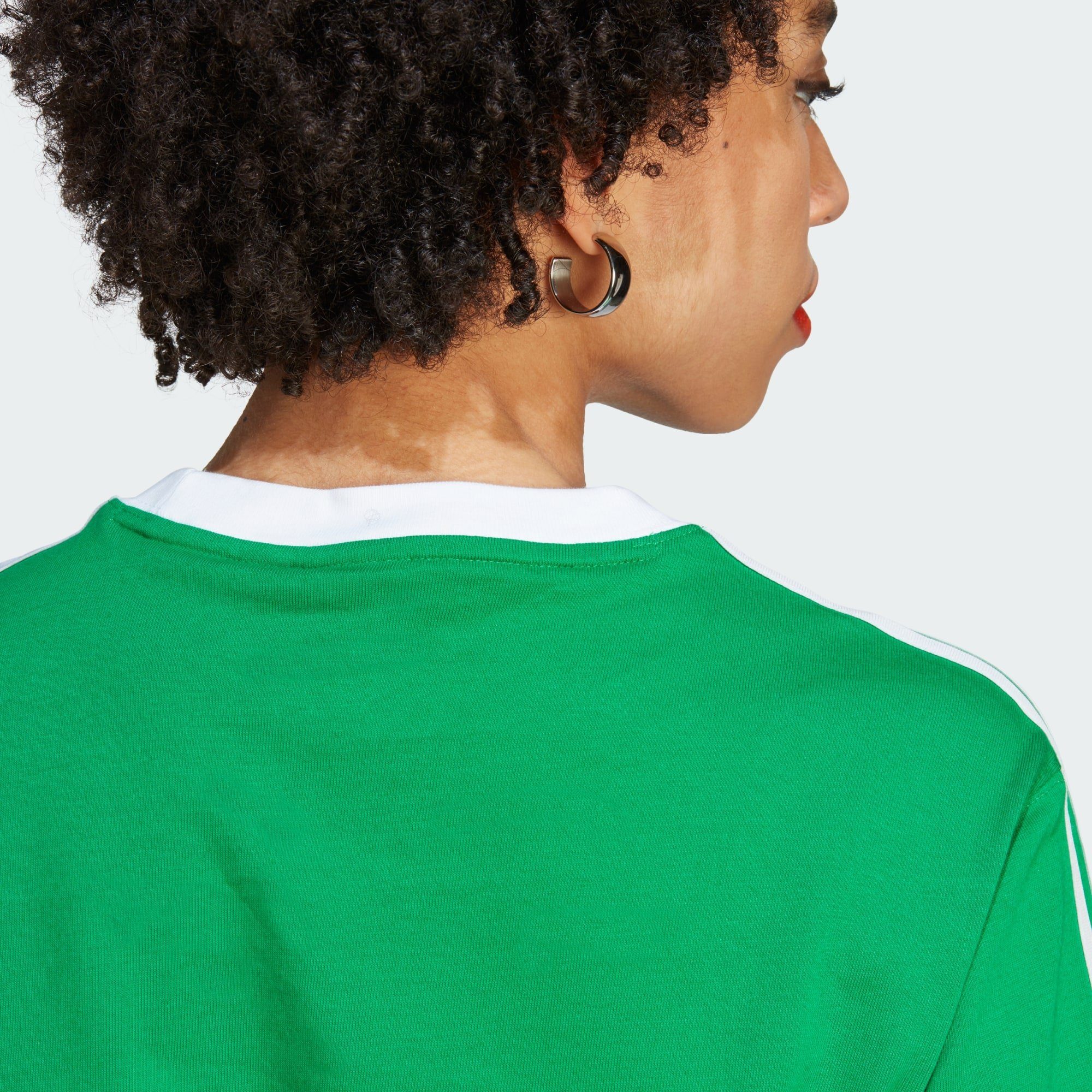 CLASSICS 3-STREIFEN ADICOLOR T-SHIRT adidas Originals T-Shirt Green