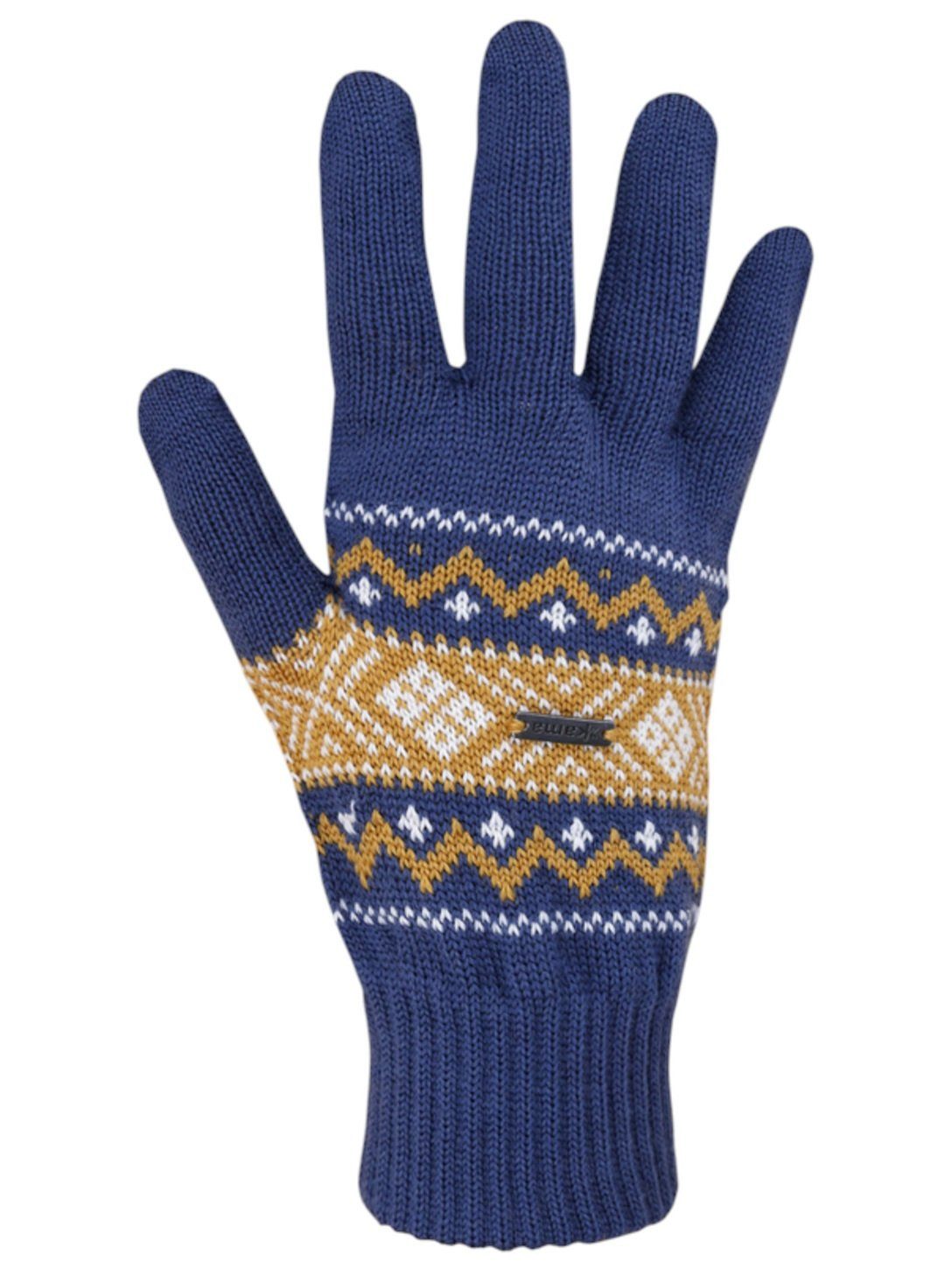 kama Multisporthandschuhe Winterhandschuhe R113 (Merinowolle) blau - 1 Paar