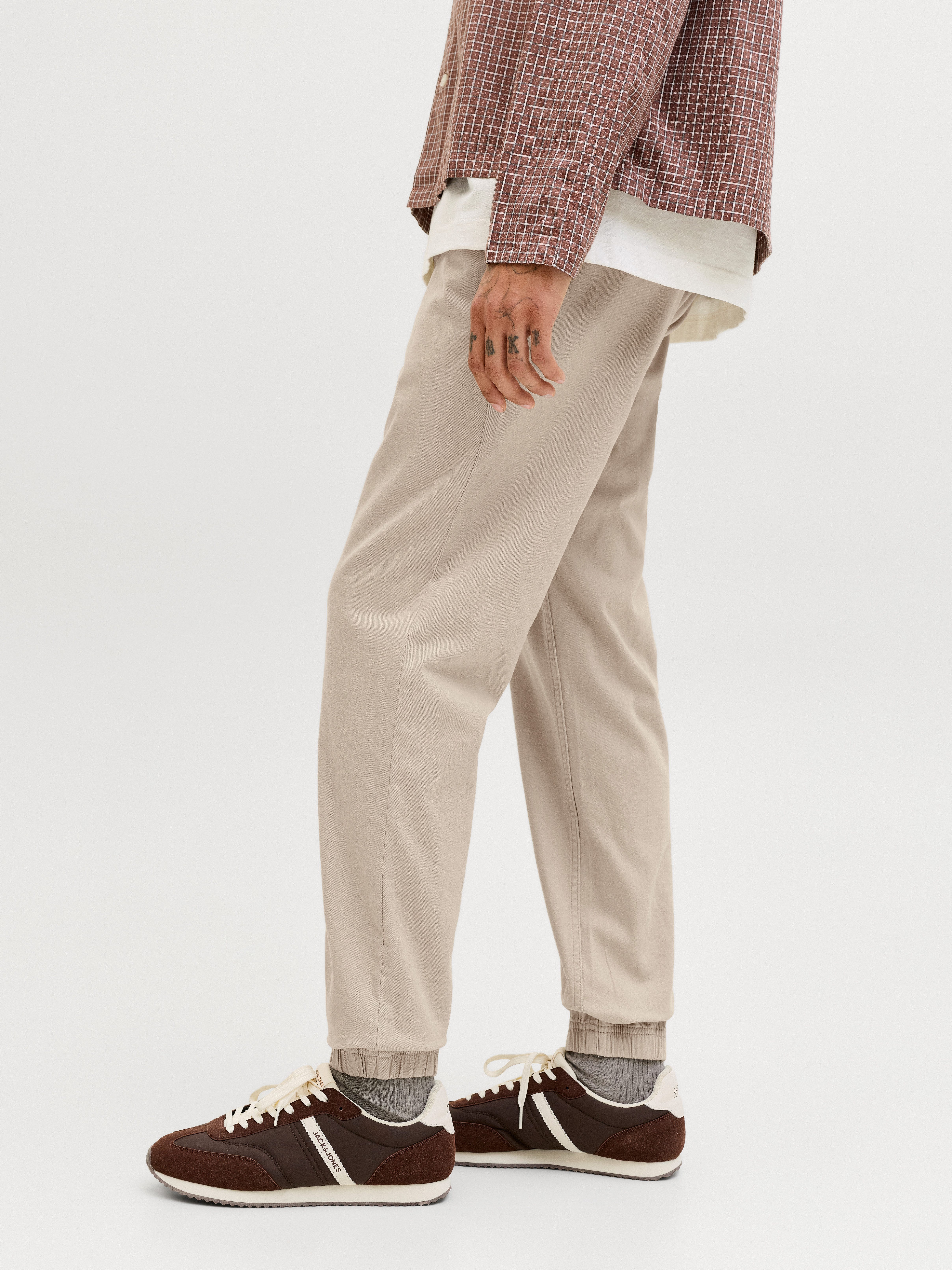 Jack & Jones Schlupfhose JPSTGORDON DYLAN JOGGER Baumwollmischung, regular fit