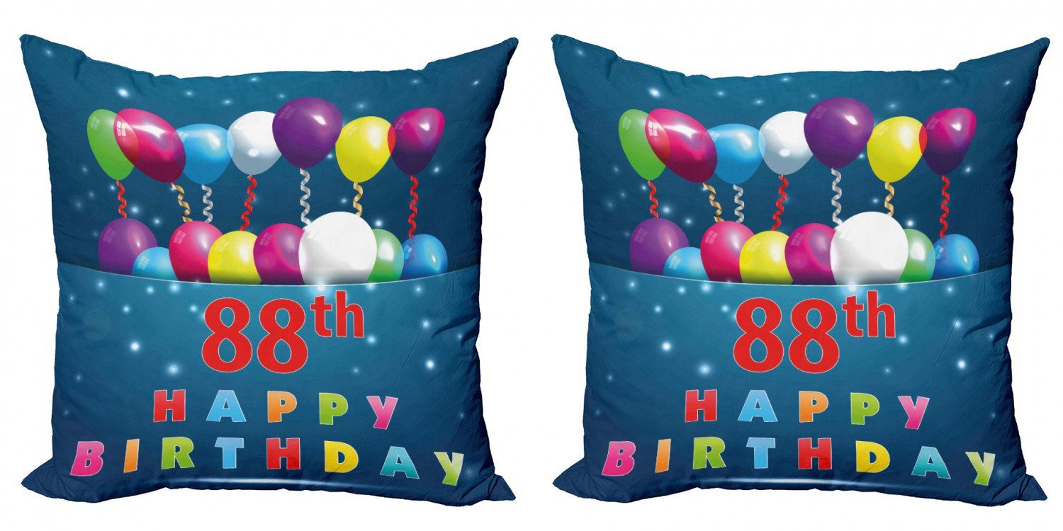 Kissenbezüge Modern Accent Doppelseitiger Luftballon Abakuhaus (2 Überraschung Stück), Digitaldruck, Bunt