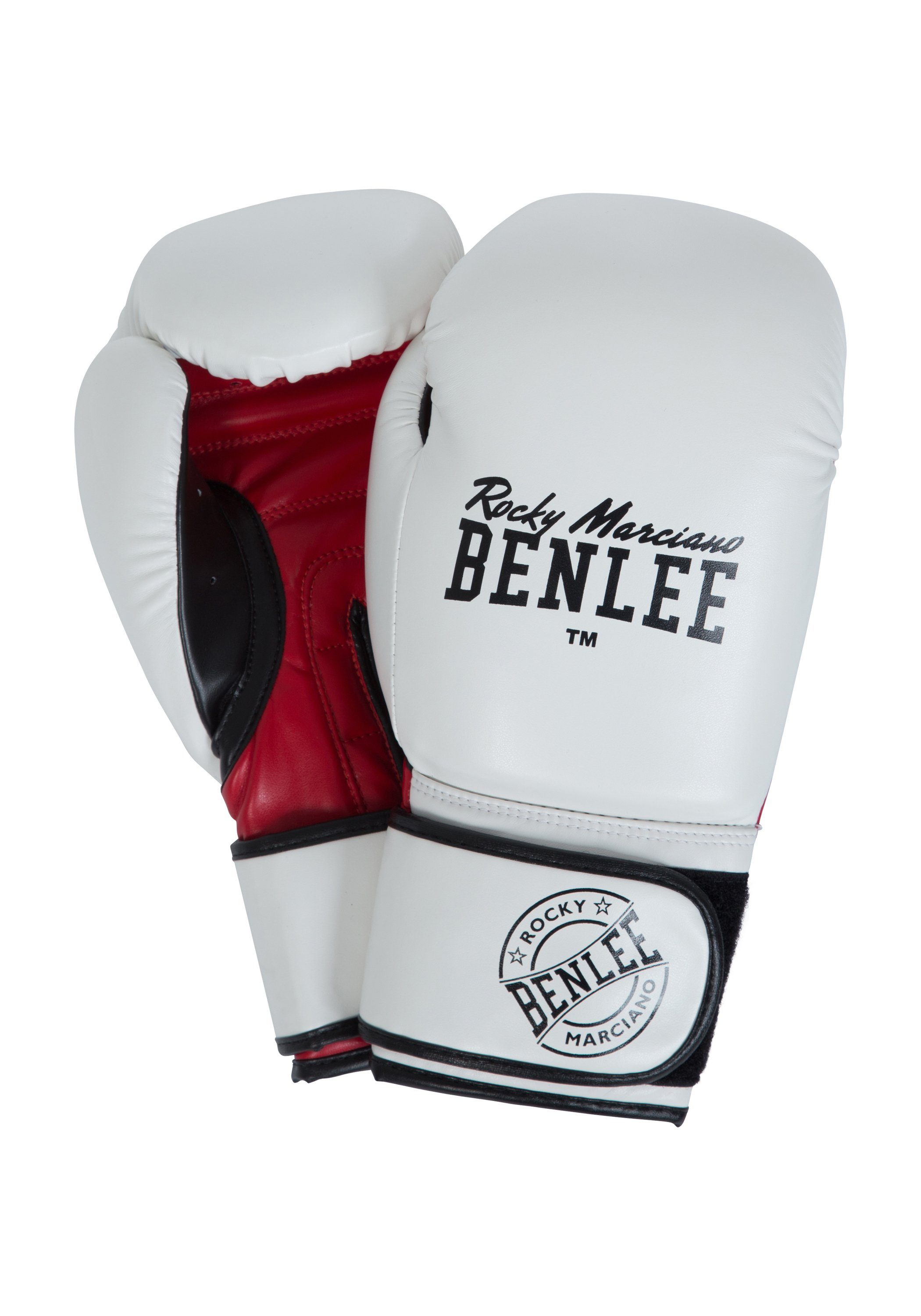 Benlee CARLOS White/Black/Red Boxhandschuhe Marciano Rocky