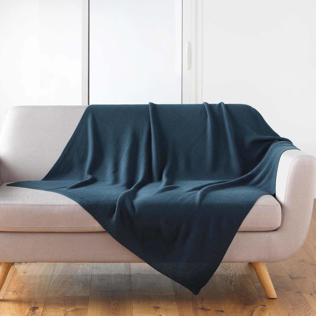 Douceur d'intérieur Tagesdecke Tagesdecke TRICOTINE, 125 x 150 cm