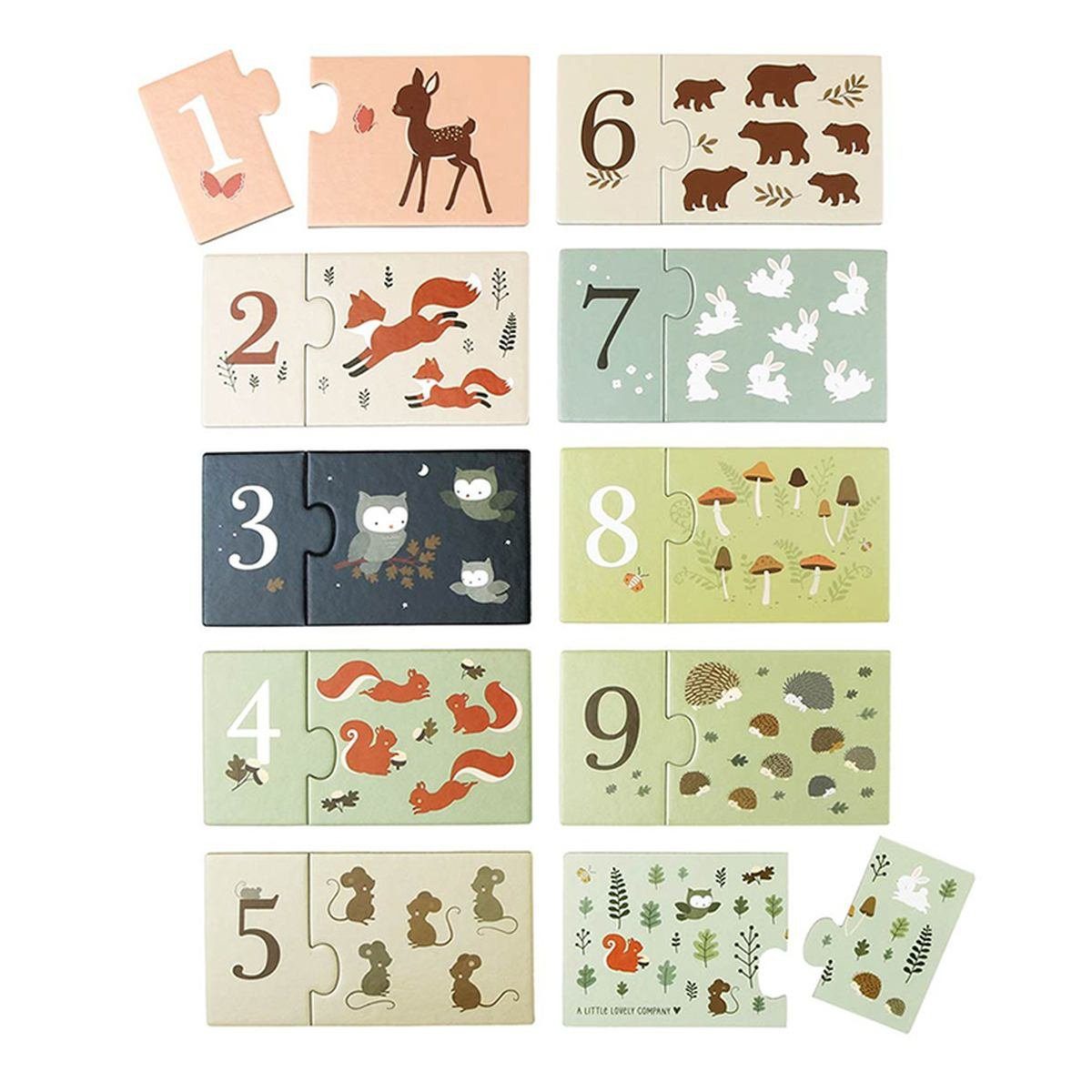 A Little Lovely Company Lernspielzeug Puzzle günstig online kaufen
