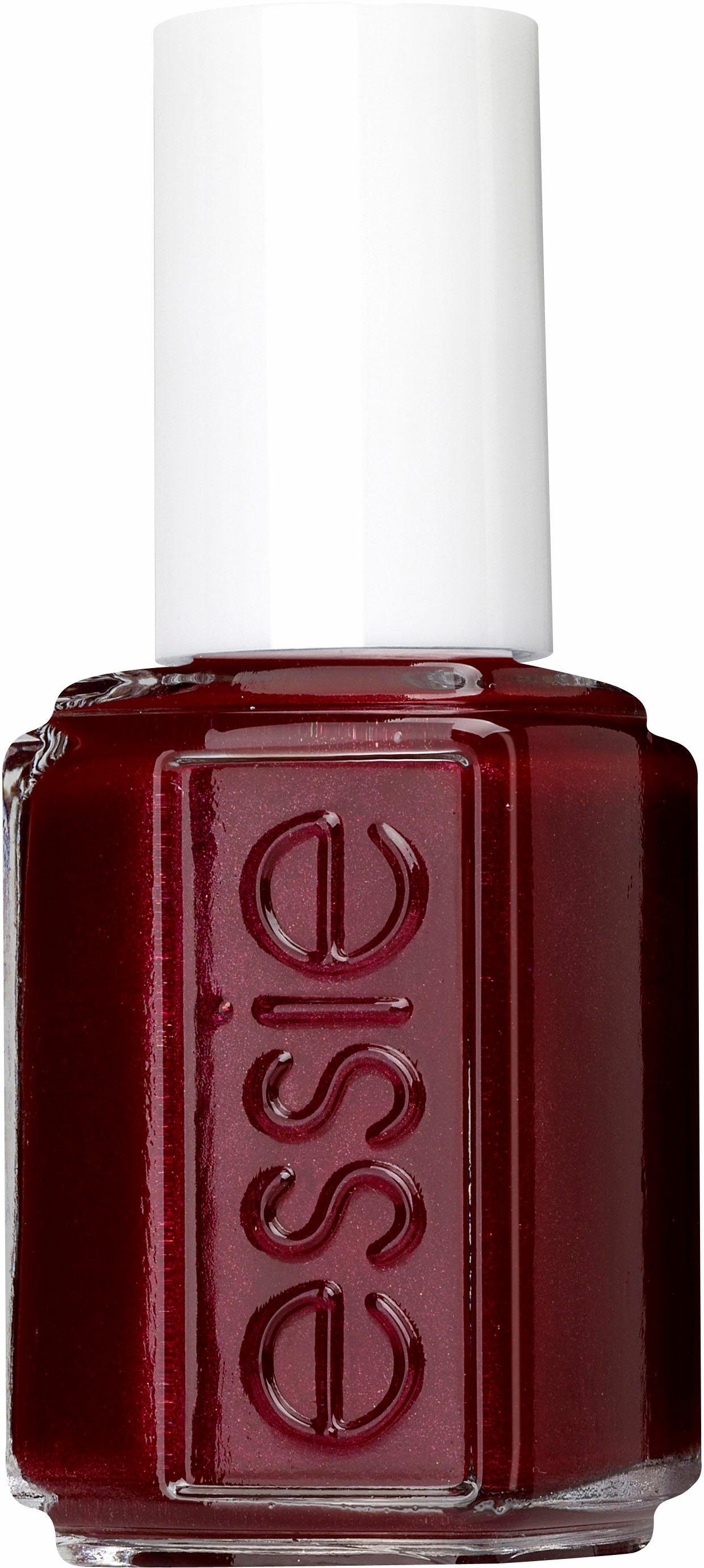 essie Nagellack Bordeauxtöne, mit natürlichen Inhaltsstoffen