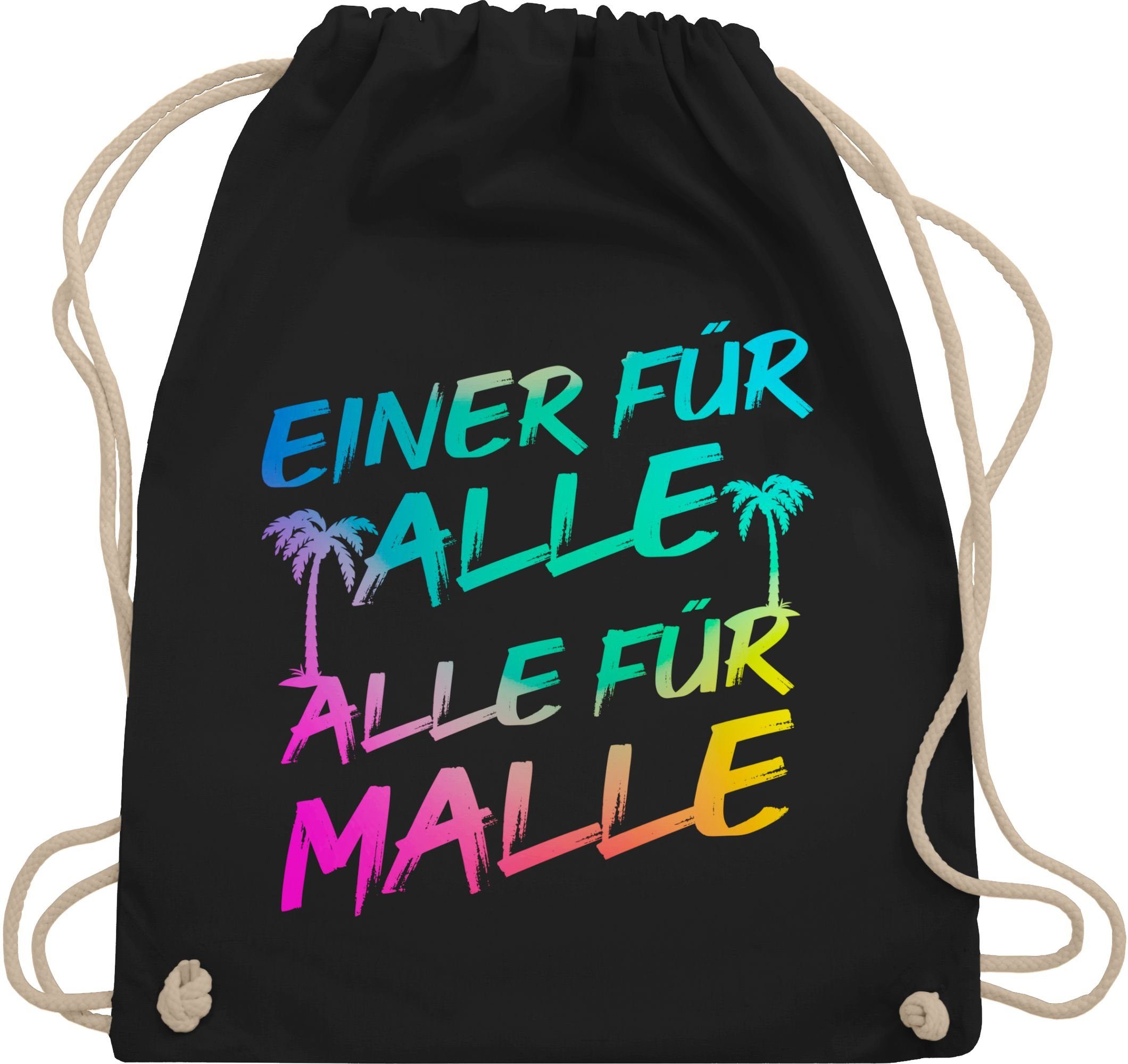 Shirtracer Turnbeutel Einer für alle Alle günstig online kaufen