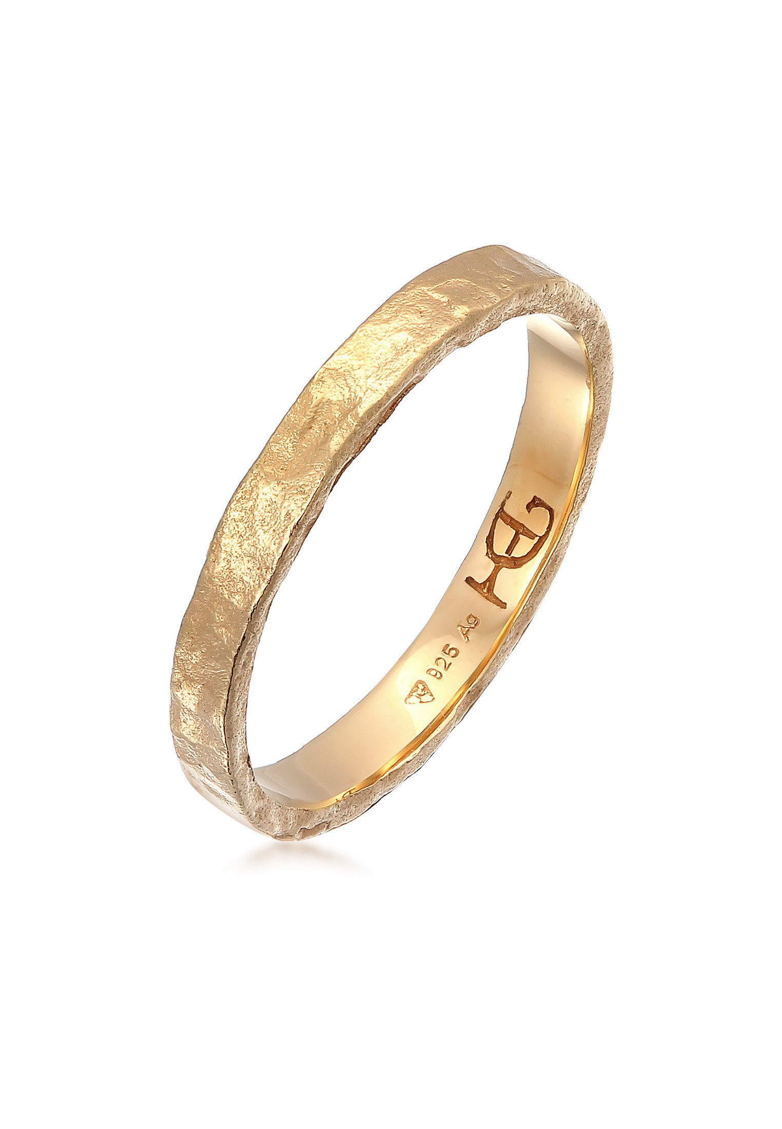 HAZE & GLORY Silberring Bandring - Zion Schmales Design 925 Silber