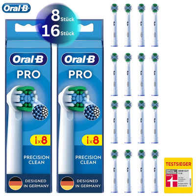 Oral-B Щітки Pro Precision Clean, X-Förmige Borsten + Neuste Technologie, 8 St. und 16 St.