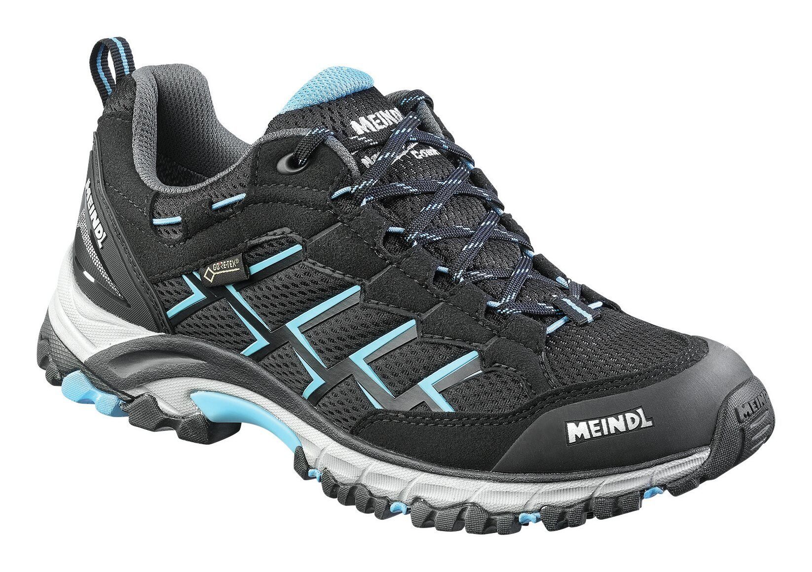 Meindl Schnürschuh Sportschuh 3823-01 schwarz/azur Größe 38 / 5 günstig online kaufen