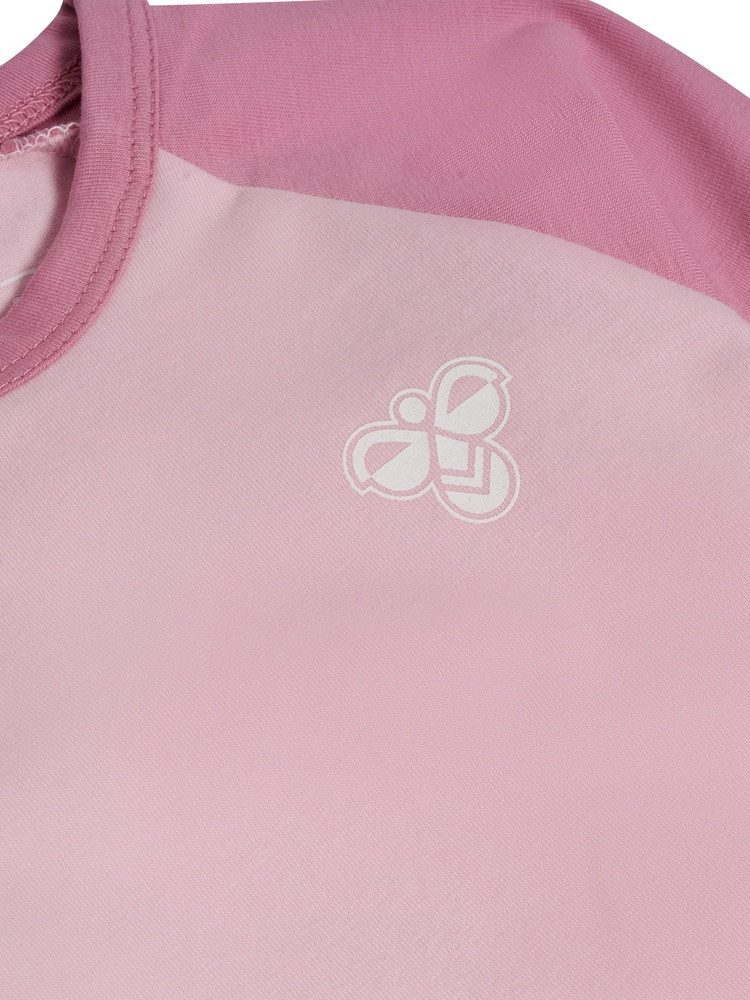 Longshirt Mini Raglan Body Longsleeve Bee