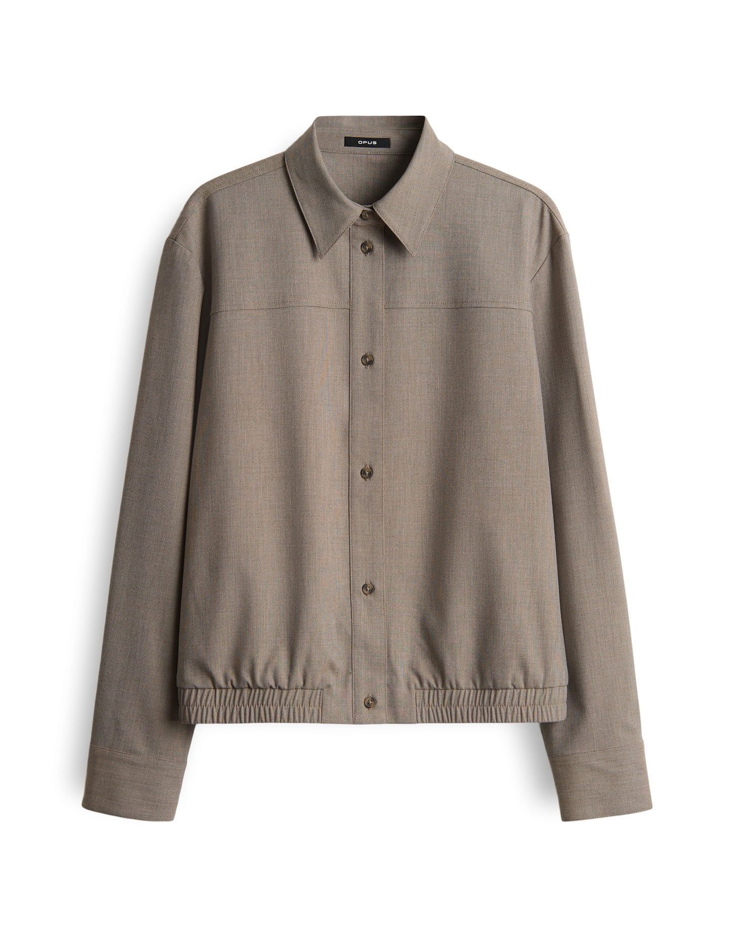 OPUS Langarmbluse FJORDIS mit Gummibund lockere günstig online kaufen