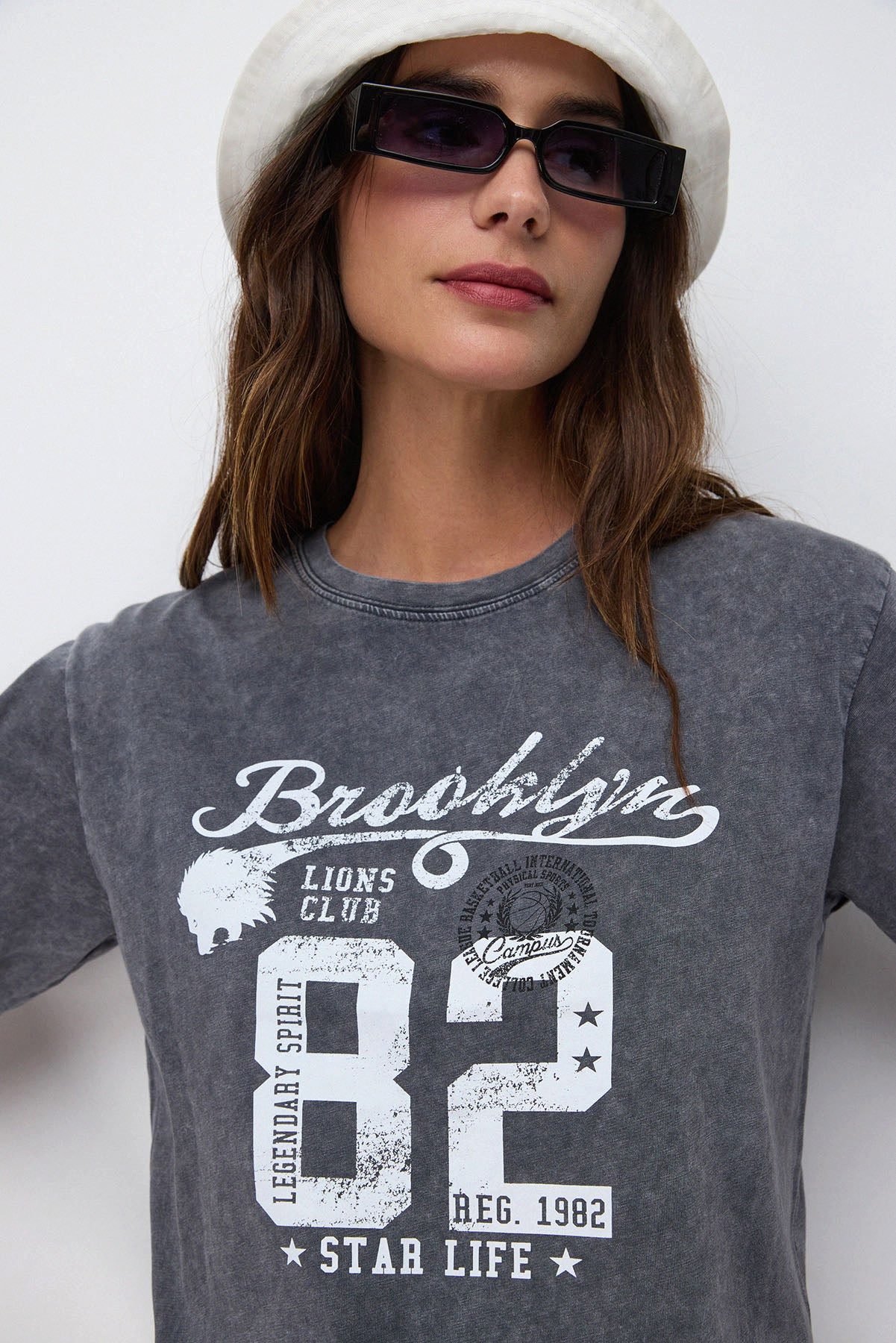 No Matter What T-Shirt Bedrucktes Oversize-T-Shirt – Bild 2 von 5