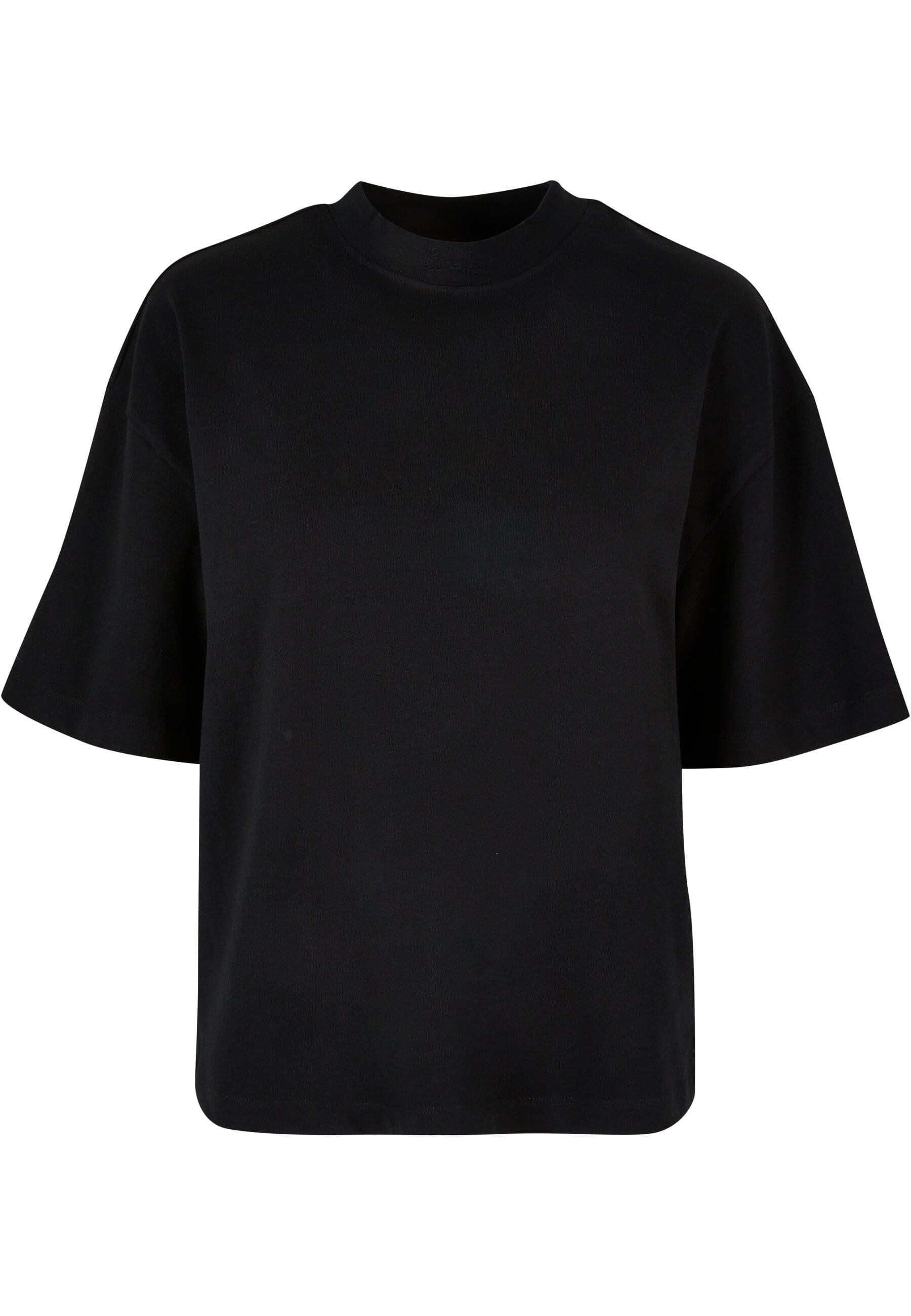 T-Shirt Urban Classics Damen Ladies Organic Heavy Slit Tee