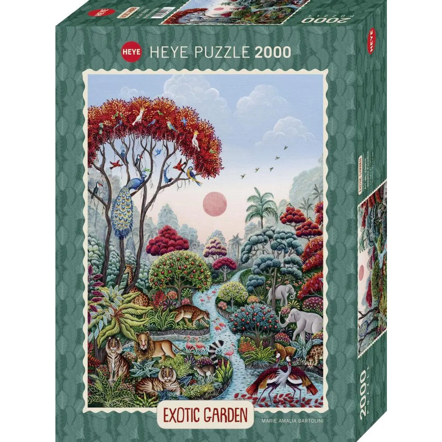 HEYE Puzzle Wildlife Paradise Puzzle 2000 Teile, 2000 Puzzleteile