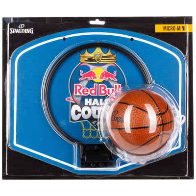 Spalding Basketball Red Bull Micro Mini Backboard Set