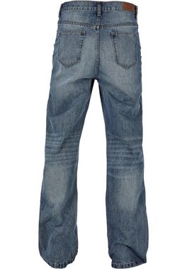 URBAN CLASSICS Bequeme Jeans Urban Classics Herren Flared Jeans