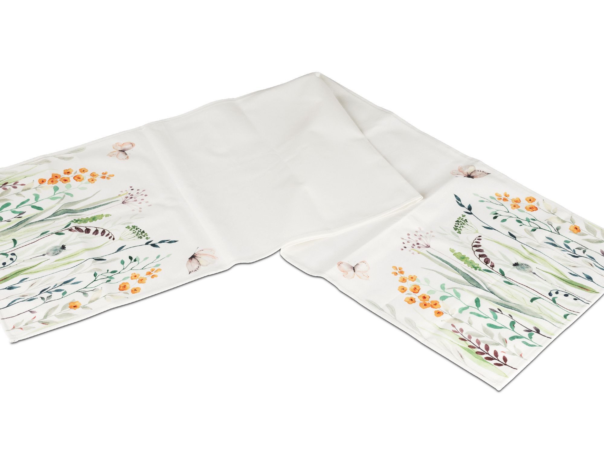 formano Tischläufer Sommerzeit, Höhe: cm, Farbe: Weiß, Motiv: Blumen