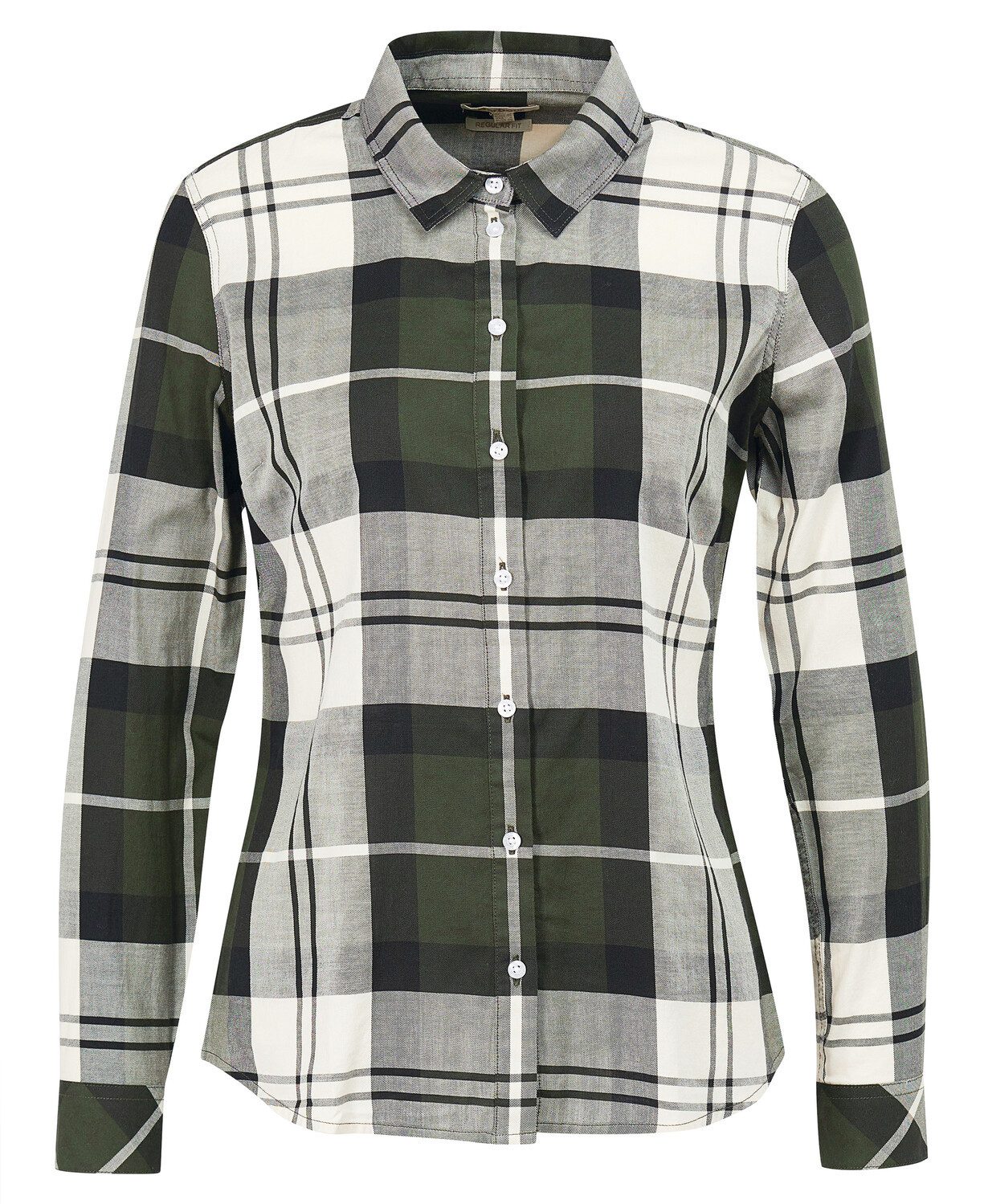 Barbour T-Shirt BARBOUR Bluse Bredon Shirt Polar Tartan