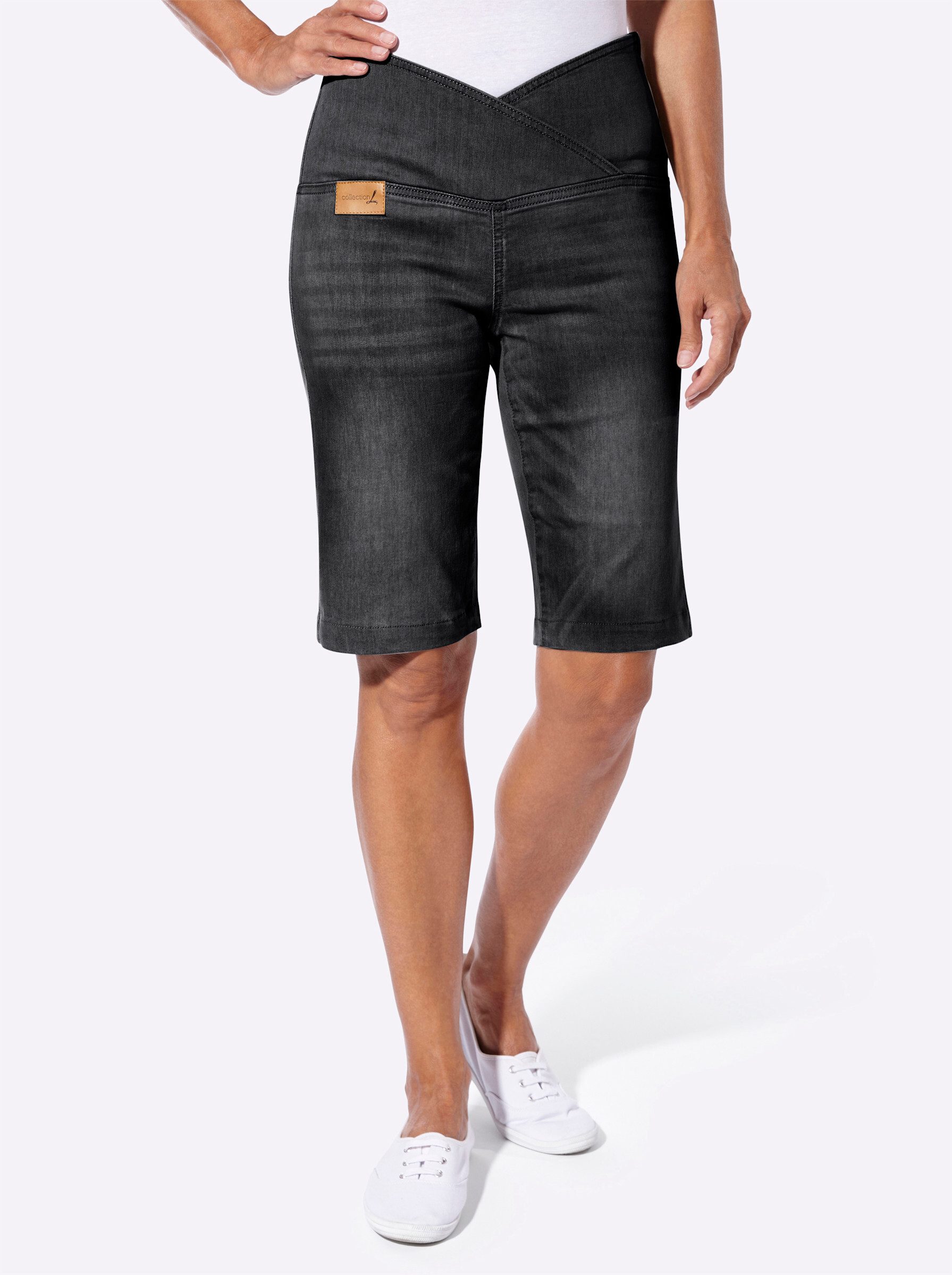 Jeansshorts Jeans-Bermudas komfortabel