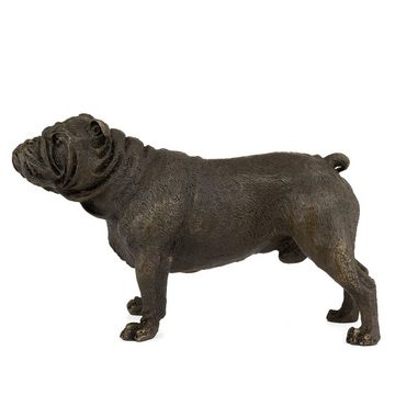 Moritz Skulptur Englische Bulldogge Hund, Dekofigur
