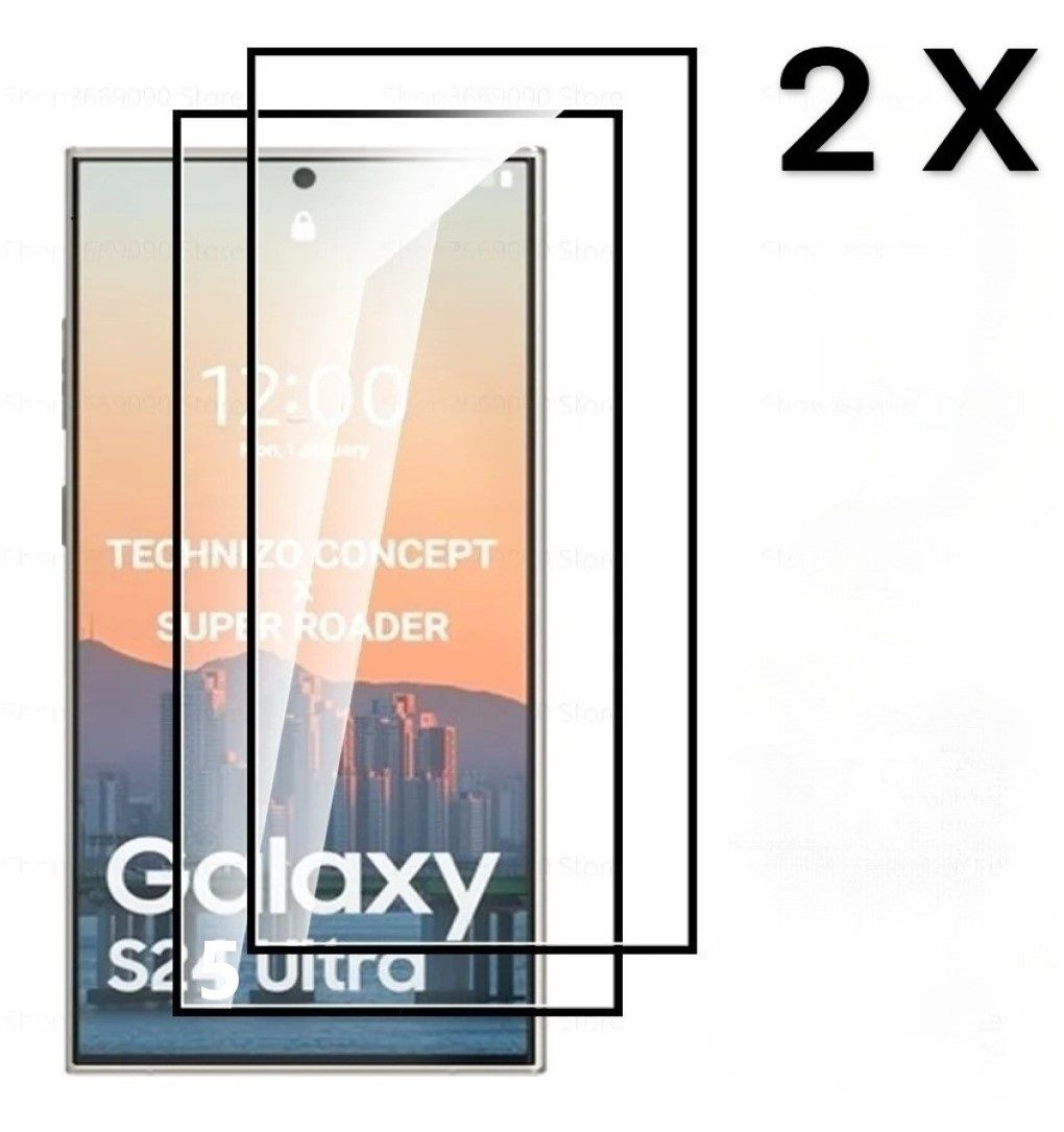 OLi Schutzfolie 2X 9D mit Ränder Schutzglas für Samsung Galaxy S26/ Plus/ Ultra, (Displayschutz, 2-St., Spar-Set), Stoßfeste Panzer Schutz Glass Kratzfest