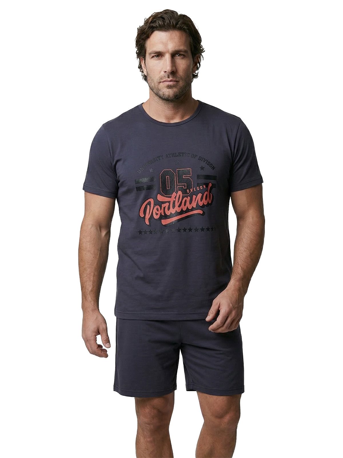 Henry Terre Shorty Pyjama Set Shorty - Oregon Portland günstig online kaufen