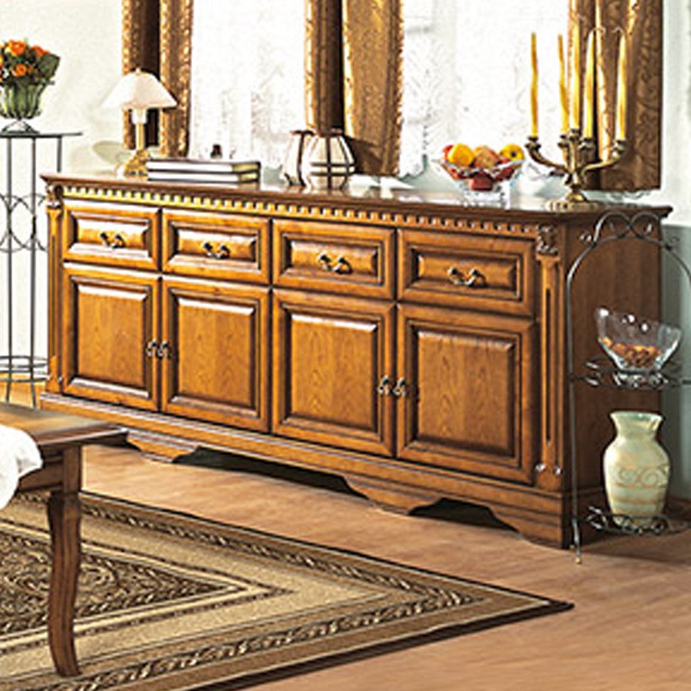 Xlmoebel Kombikommode Neue Massivholz-klassisch-Kommode OK8 - Ein zeitloser Schrank für Ihr (Klassische Kommode Kommoden Kommodenschrank - Model OK8), Hergestellt in Europa