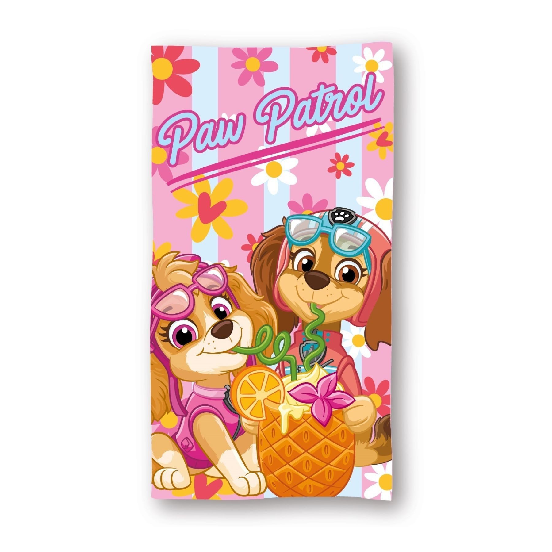 PAW PATROL Strandtuch Mikrofaser Badetuch 70 × 140 cm Strand Handtuch