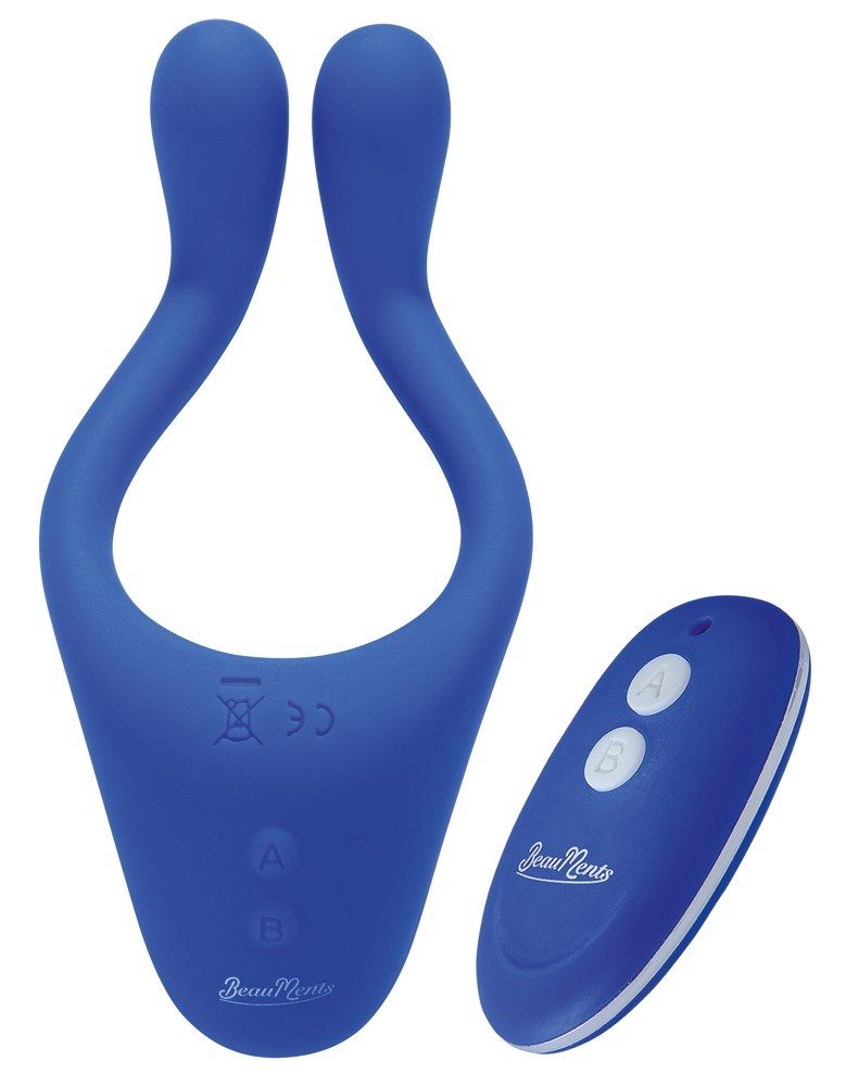 Beauments Doppio 2.0 Paar-Vibrator Beauments Blau