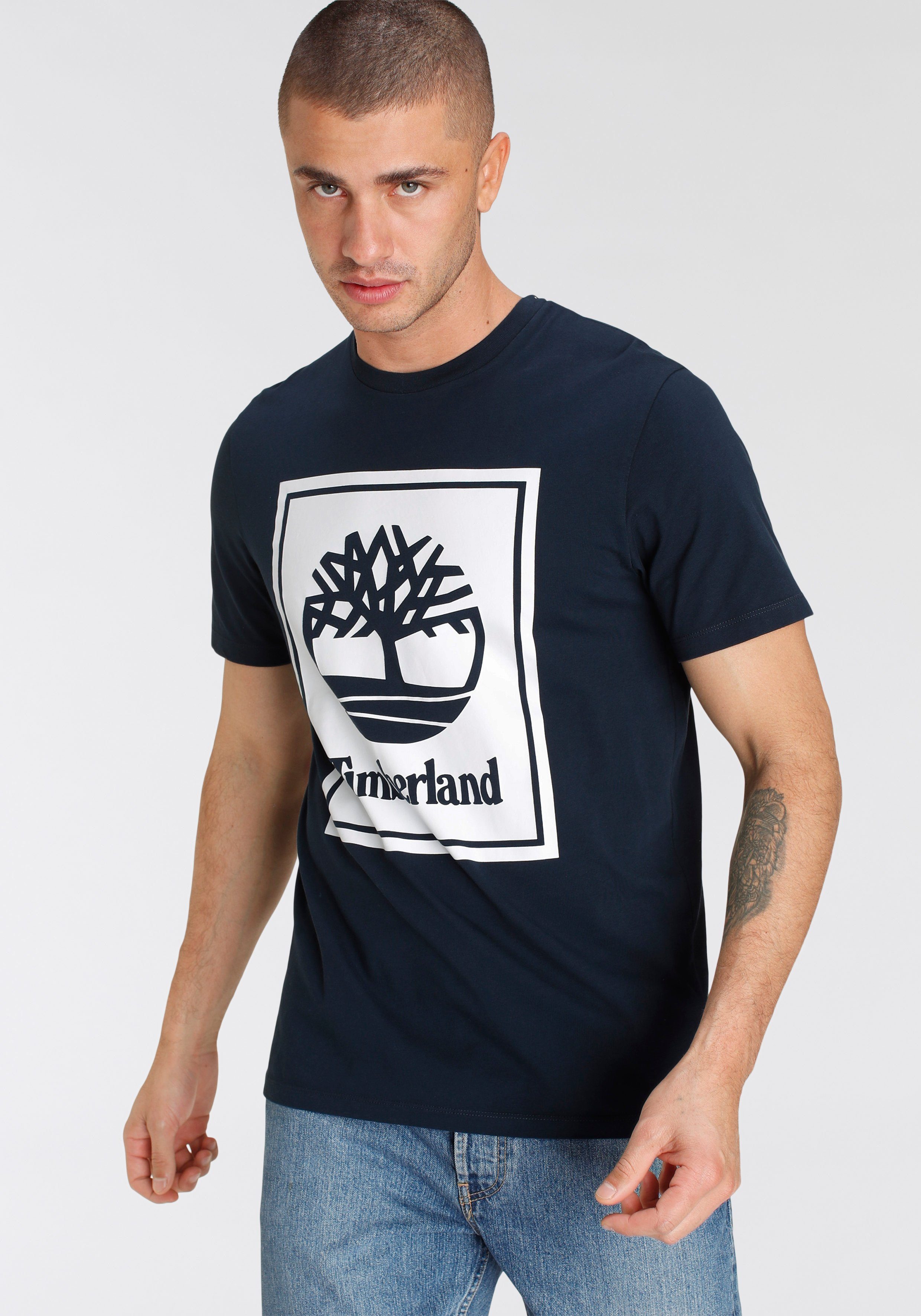 Timberland T-Shirt SS FRONT STACK LOGO TEE